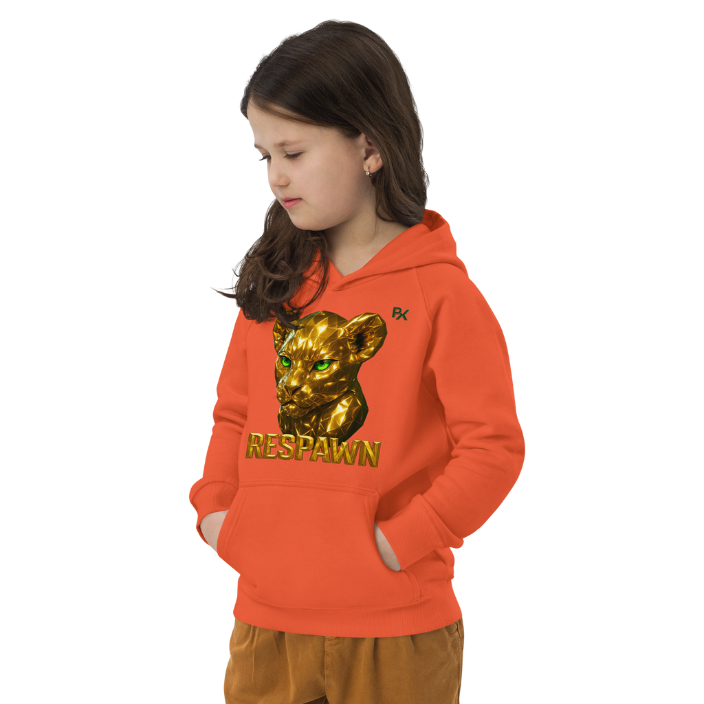 Kids Eco Hoodie | Goldie Respawn Löwe