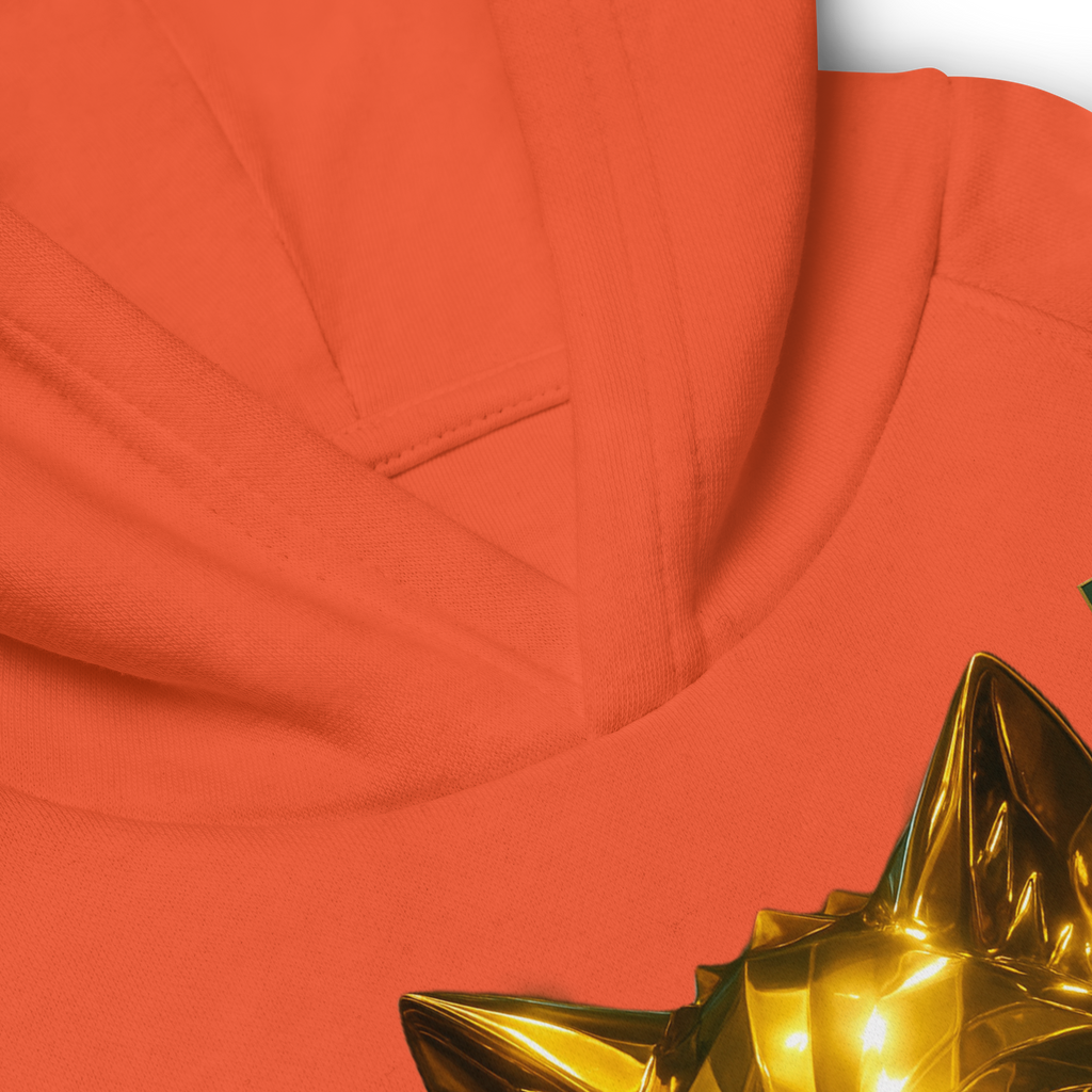 Kids Eco Hoodie | Goldie Respawn Wolf