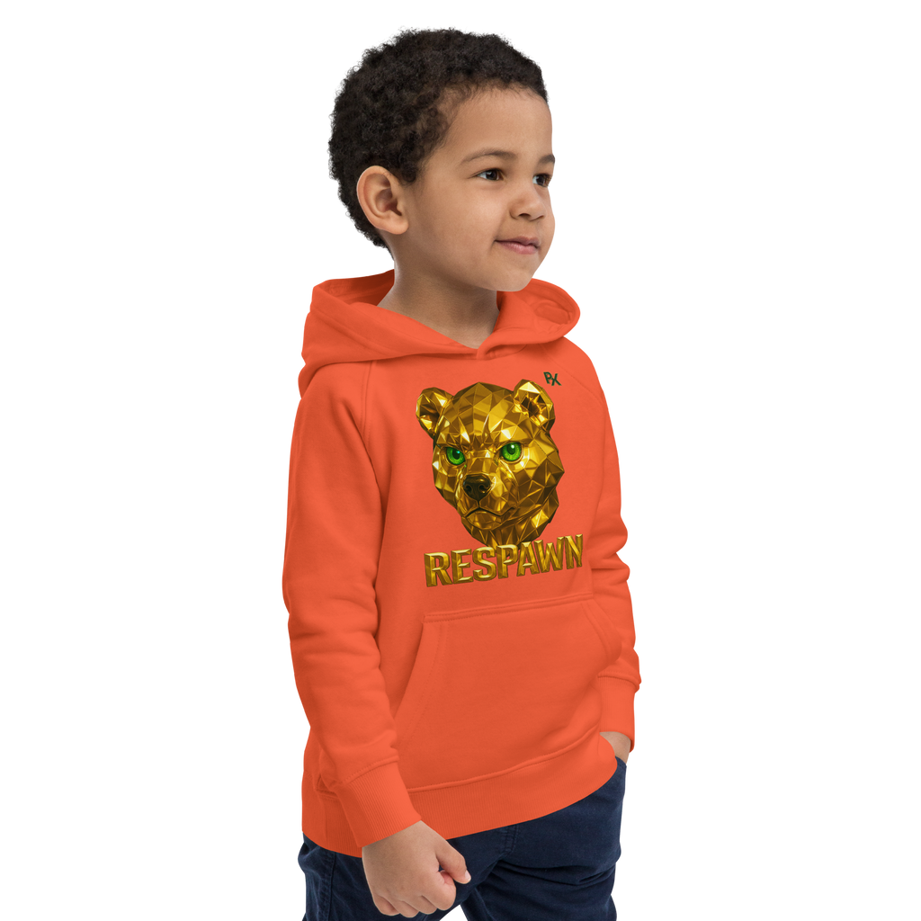 Kids Eco Hoodie | Goldie Respawn Ted