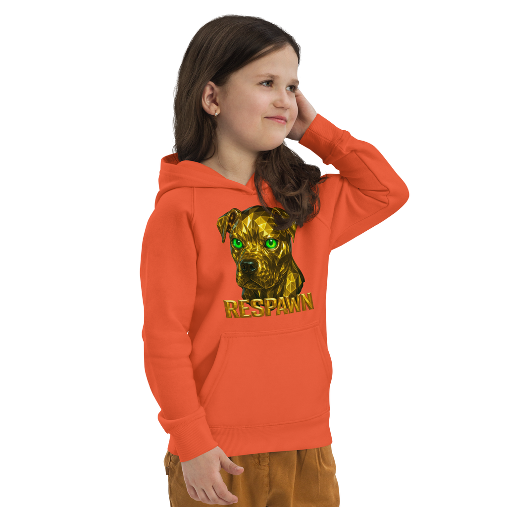 Kids Eco Hoodie | Goldie Respawn Pit