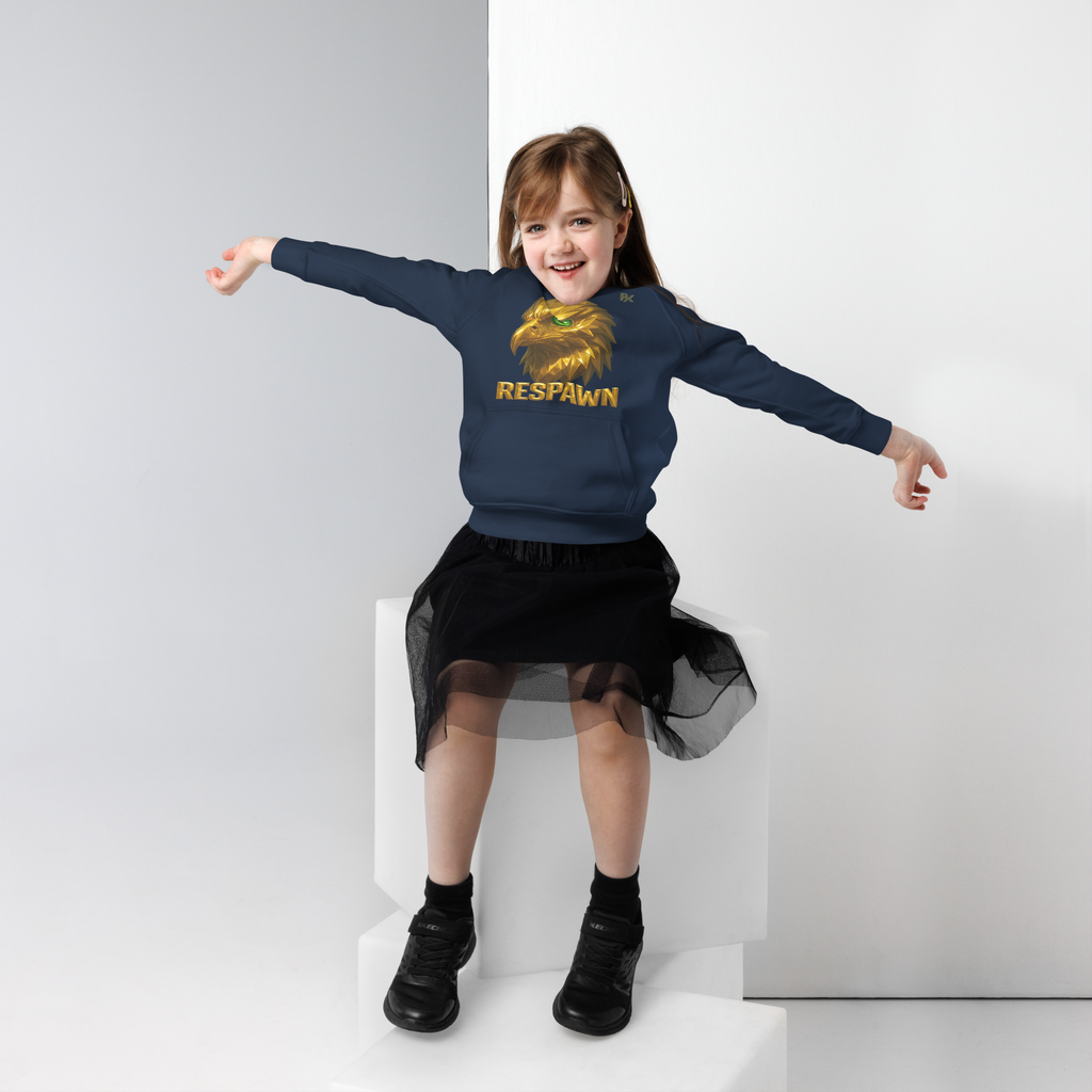 Kids Eco Hoodie | Goldie Respawn Eagly
