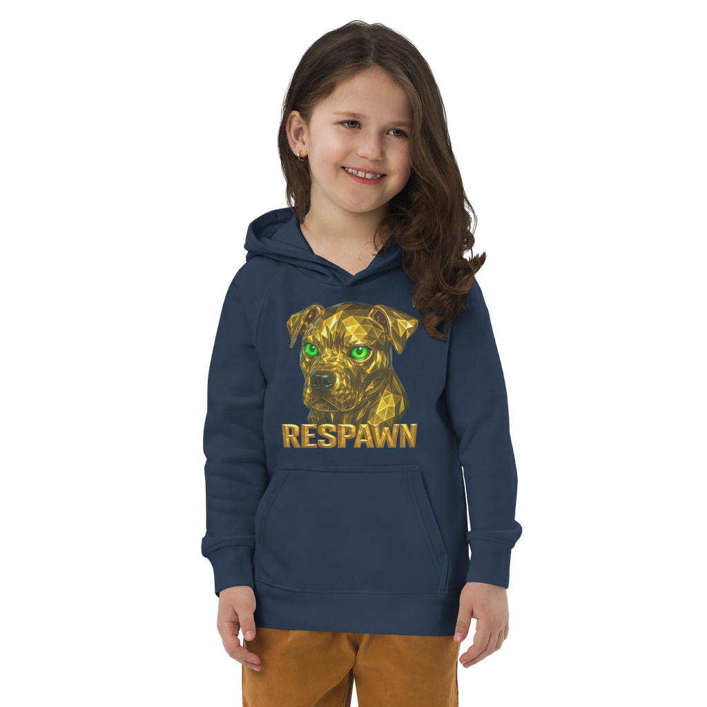 Kids Eco Hoodie | Goldie Respawn Pit