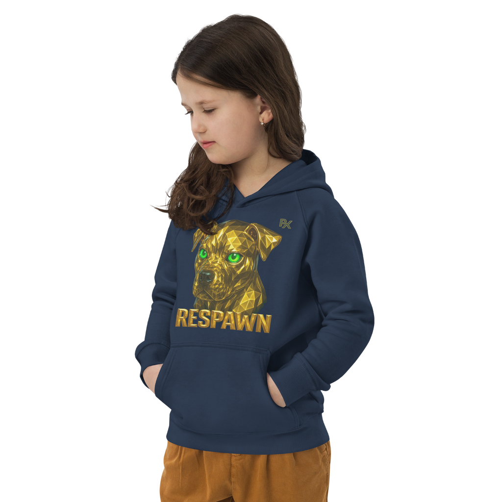 Kids Eco Hoodie | Goldie Respawn Pit