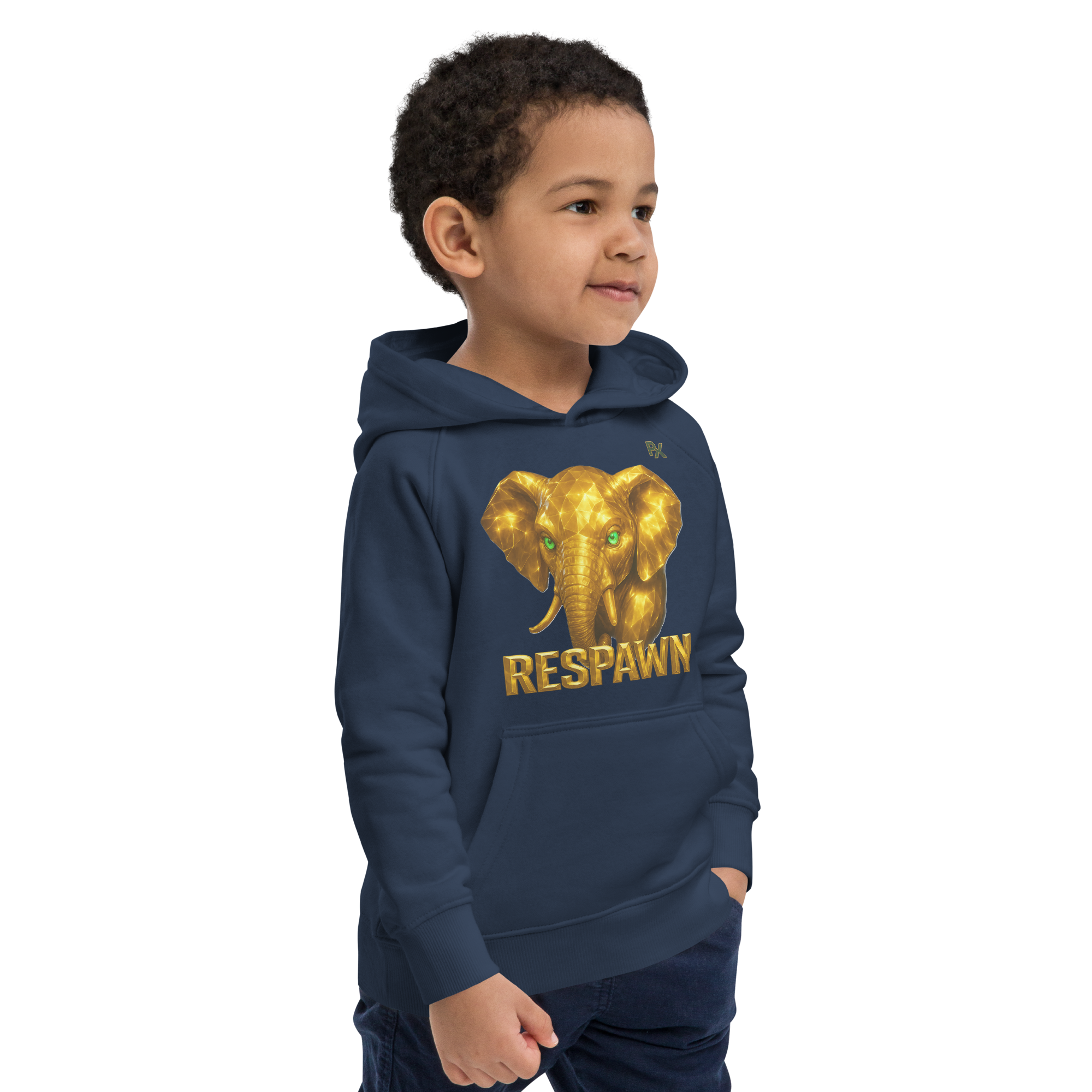 Kids Eco Hoodie | Goldie Respawn Dumbo