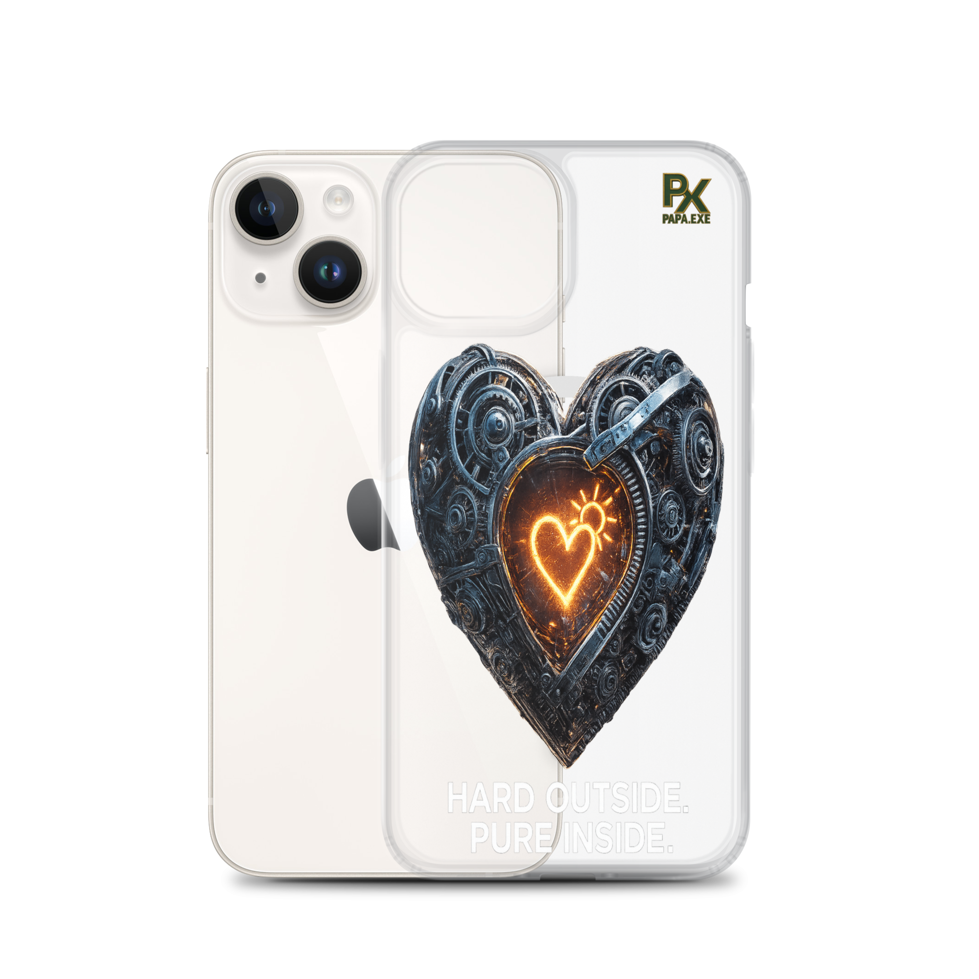 Transparente iPhone® Hülle mit MagSafe® | Bloodline Pure Inside