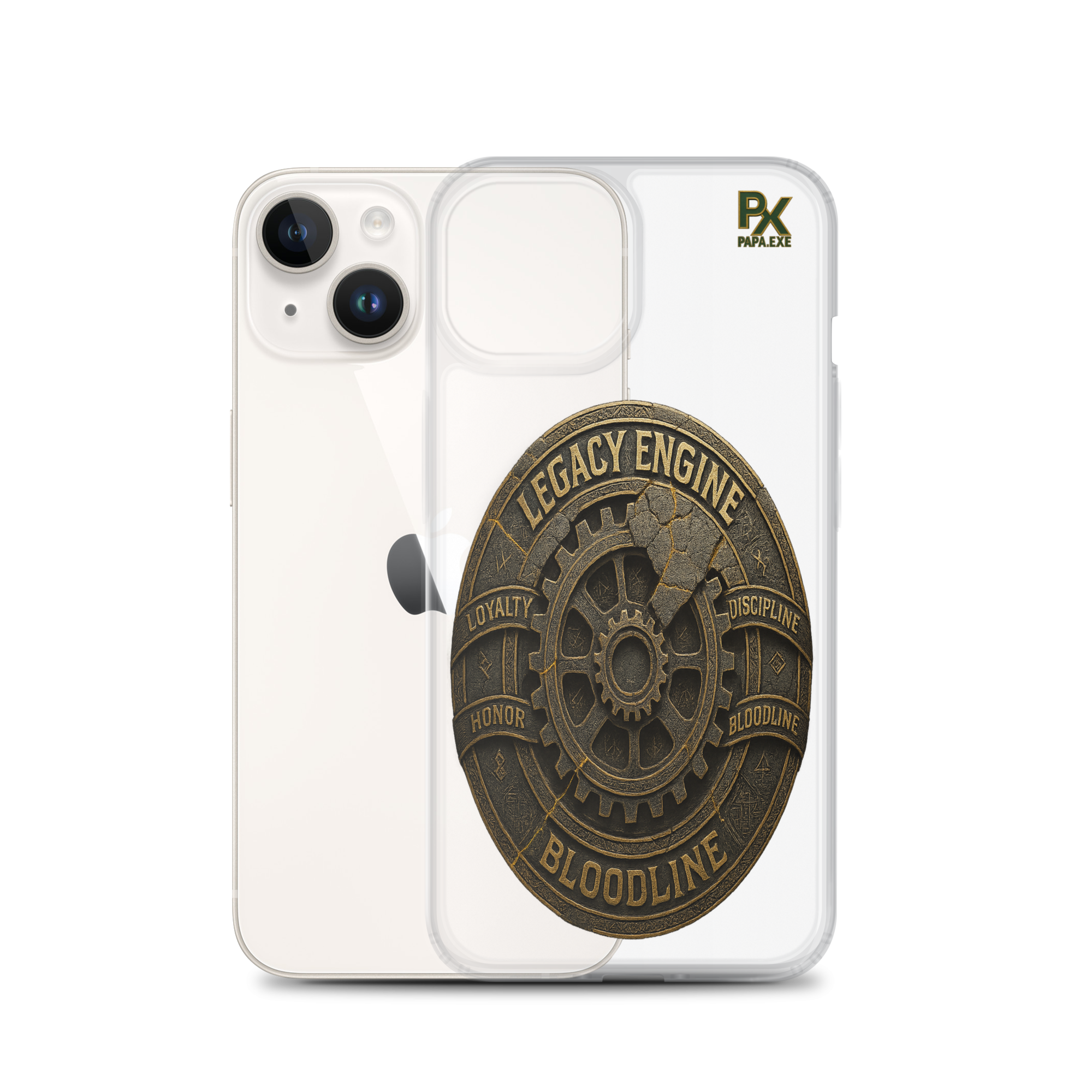 Transparente iPhone® Hülle mit MagSafe® | Bloodline Legacy Engine