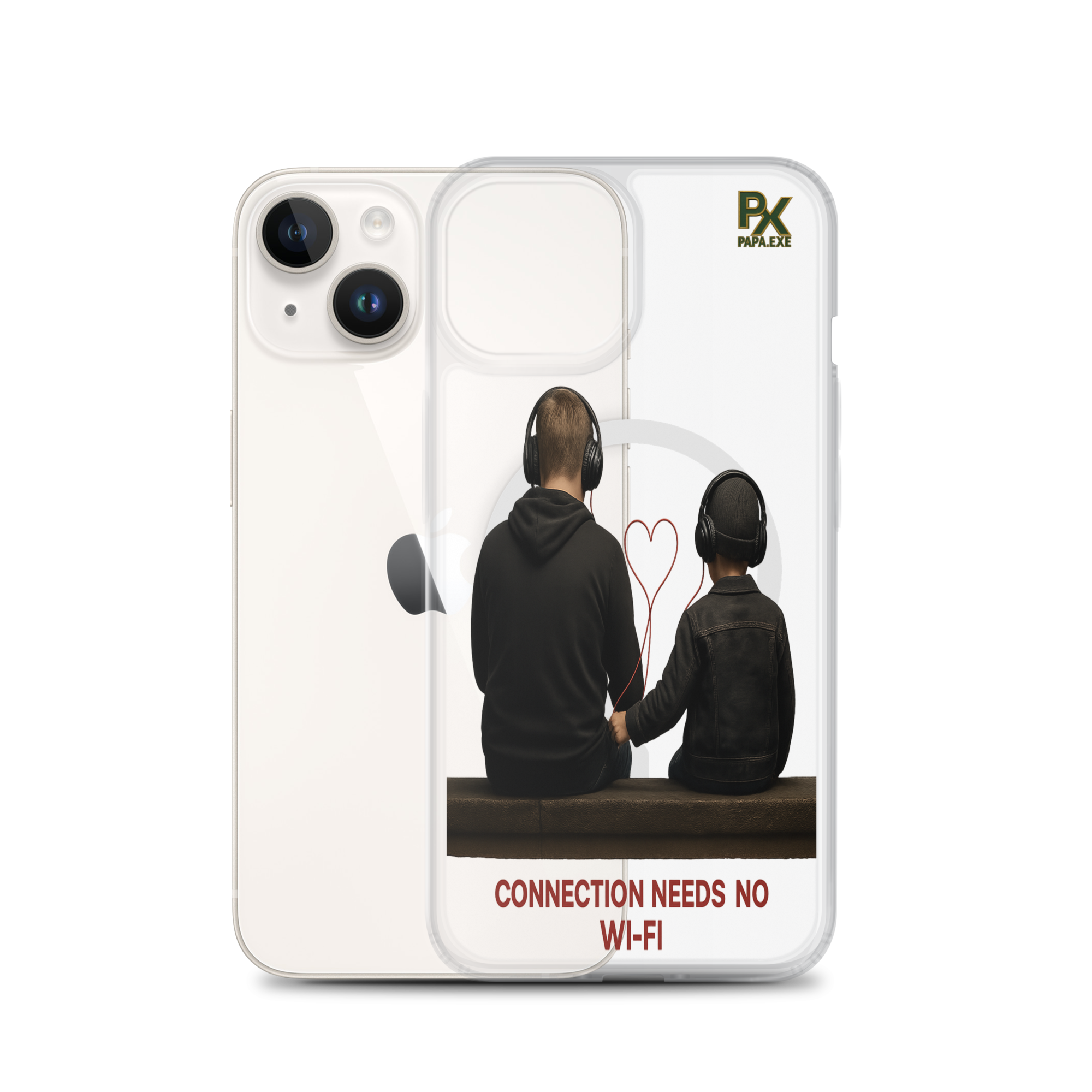 Transparente iPhone® Hülle mit MagSafe® | Bloodline Connection