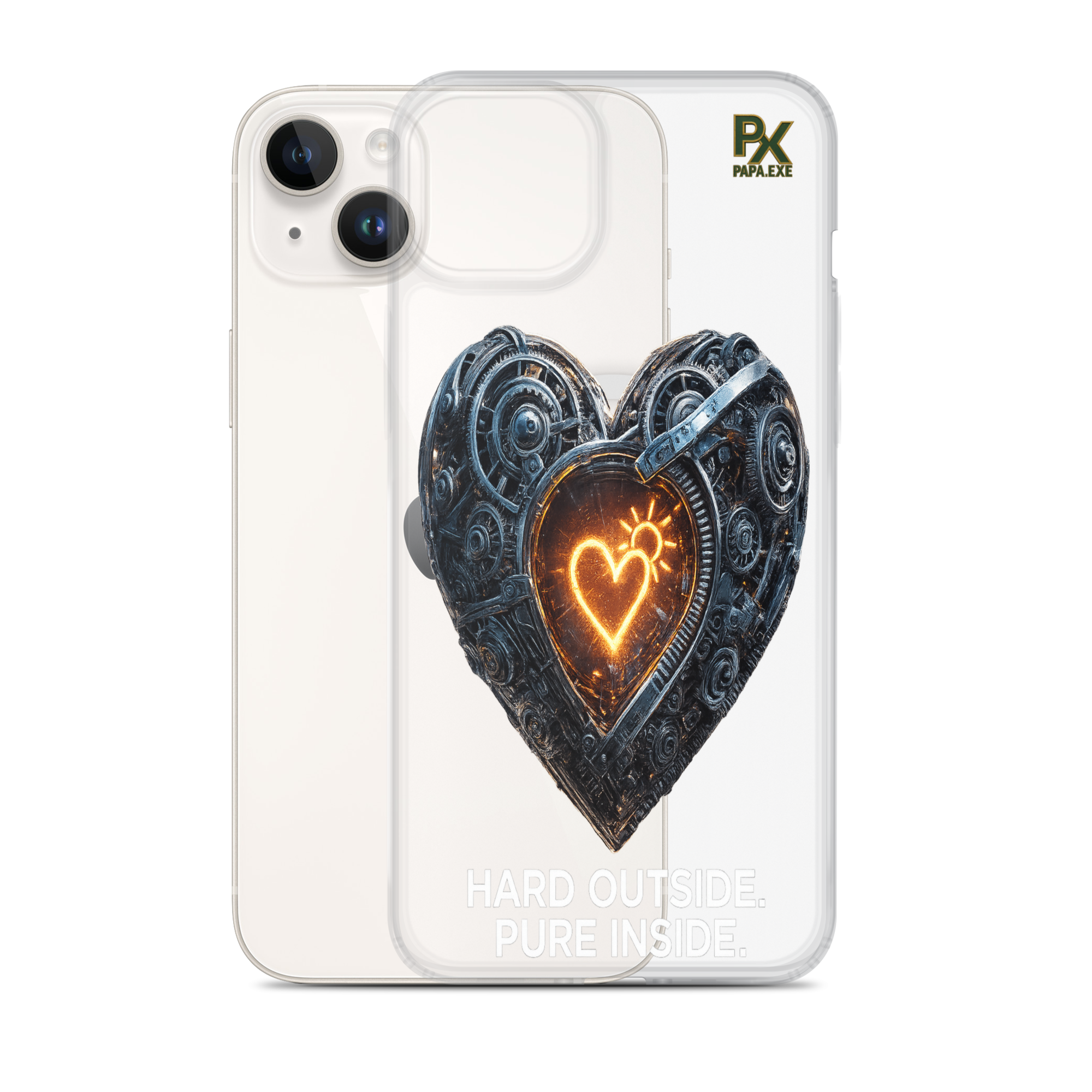 Transparente iPhone® Hülle mit MagSafe® | Bloodline Pure Inside