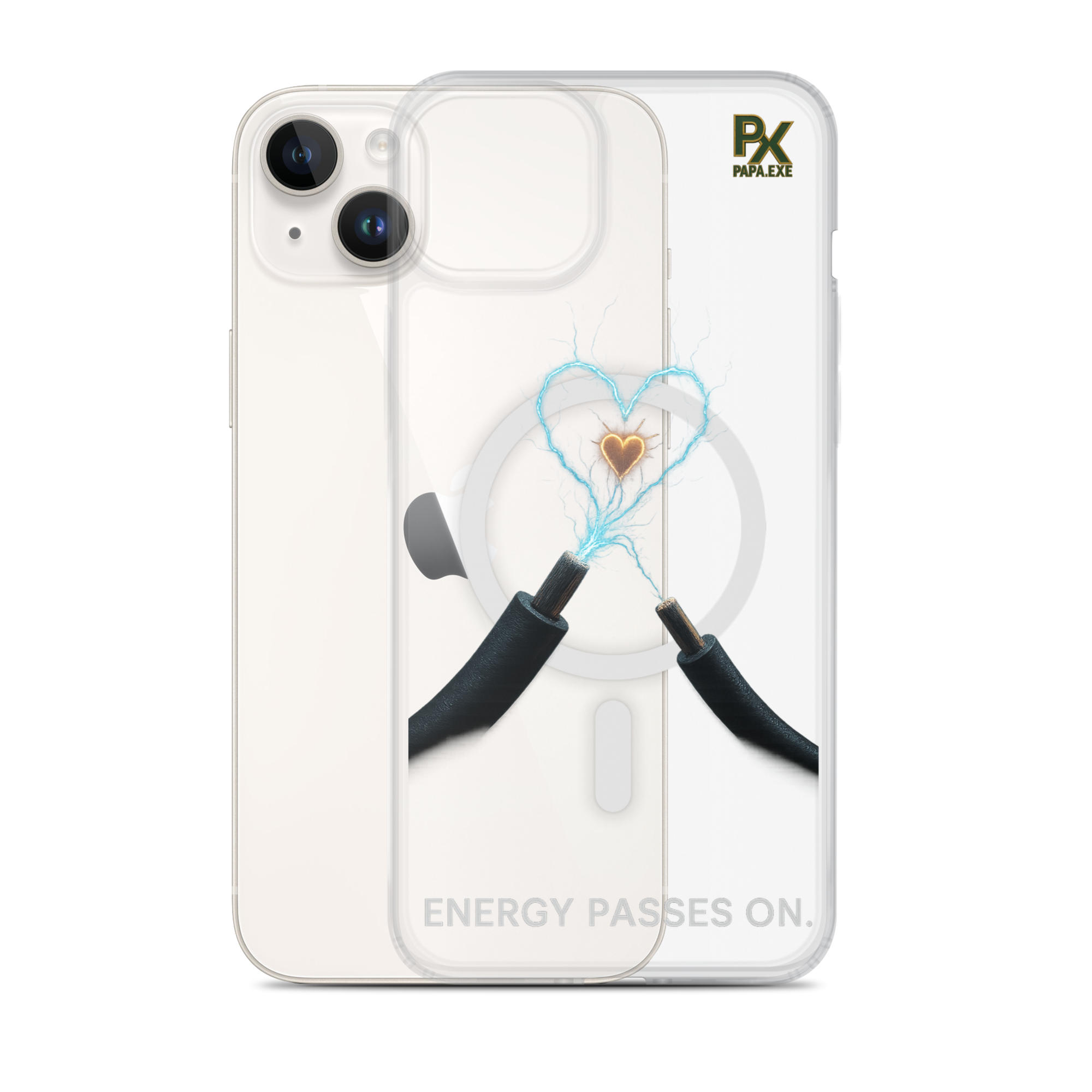 Transparente iPhone® Hülle mit MagSafe® | Bloodline Energy