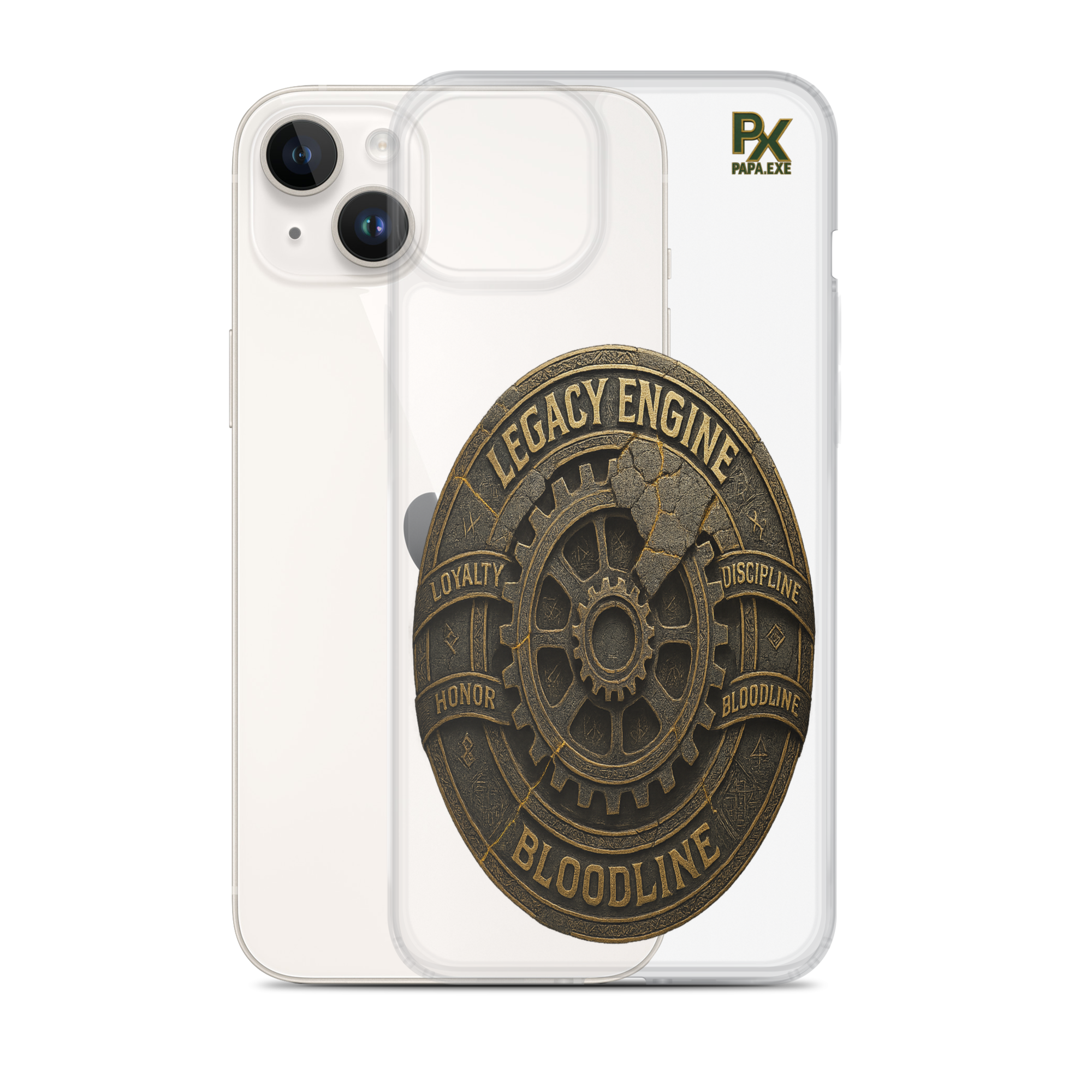 Transparente iPhone® Hülle mit MagSafe® | Bloodline Legacy Engine