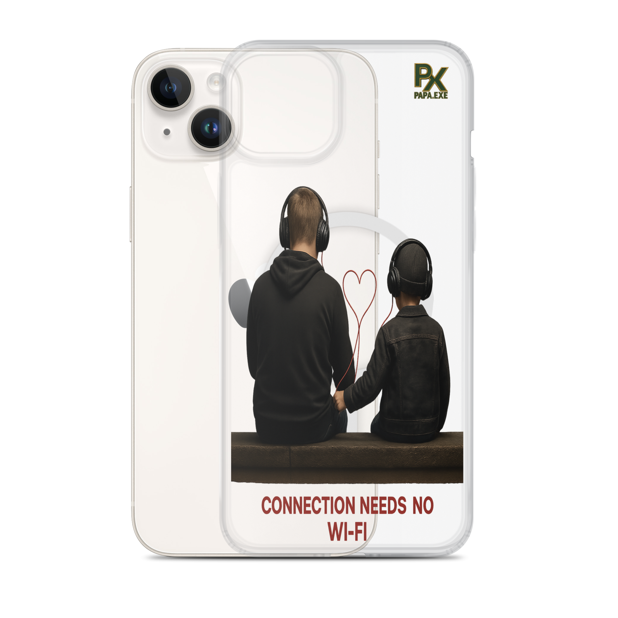 Transparente iPhone® Hülle mit MagSafe® | Bloodline Connection