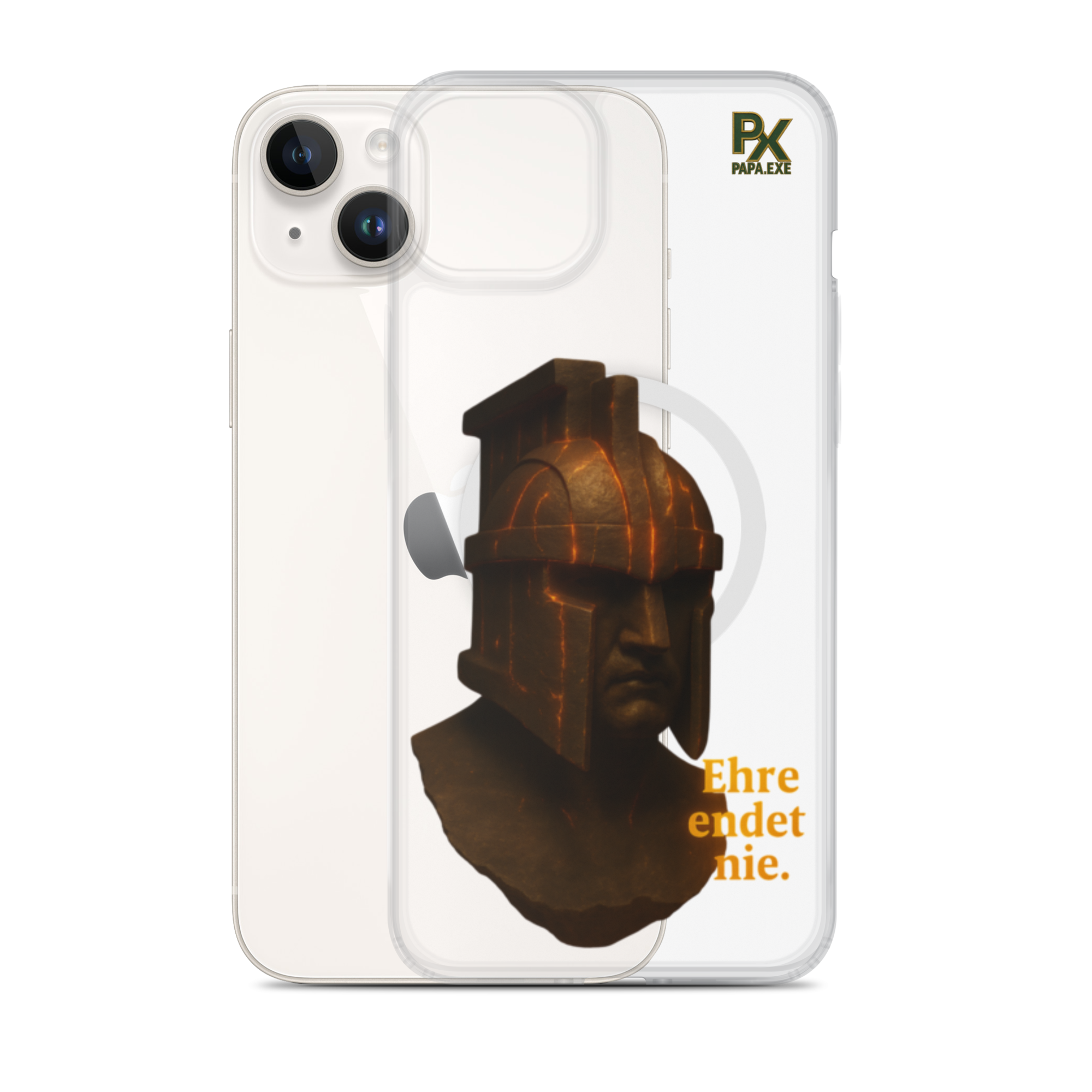 Transparente iPhone® Hülle mit MagSafe® | Bloodline Ehre