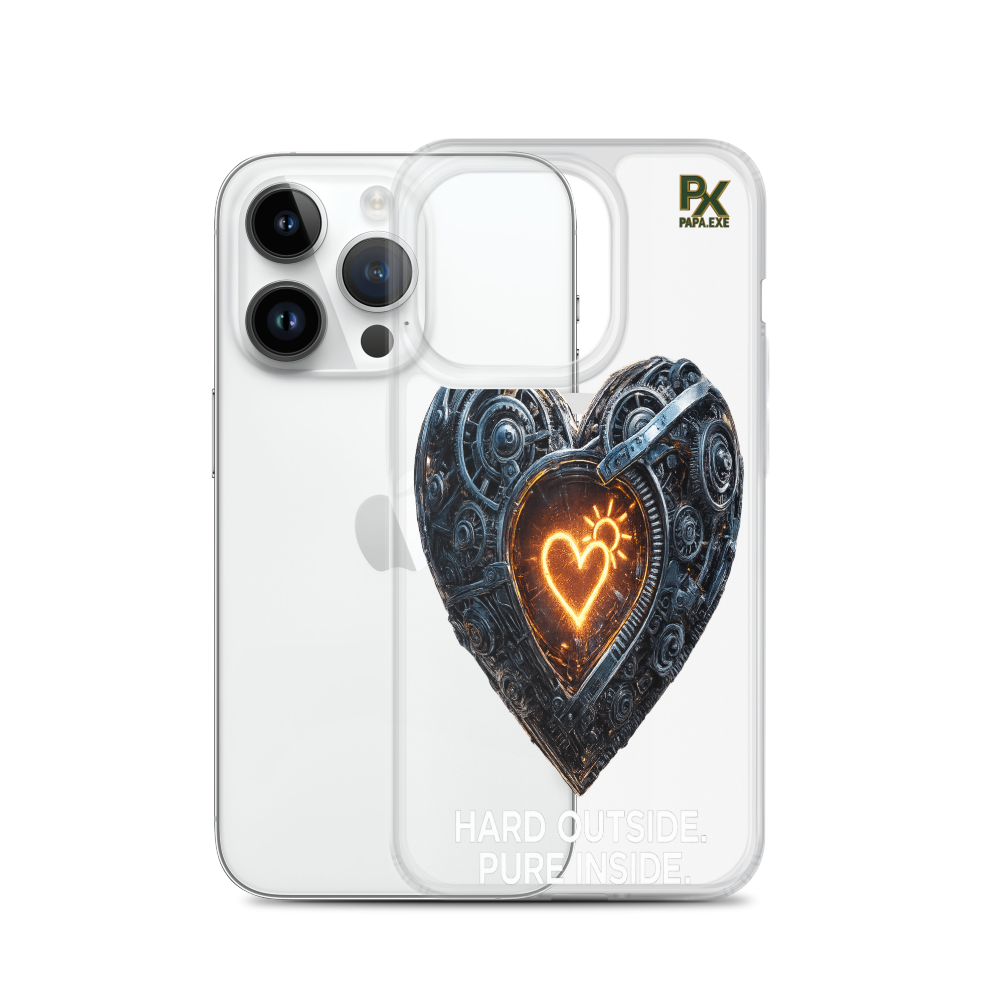 Transparente iPhone® Hülle mit MagSafe® | Bloodline Pure Inside