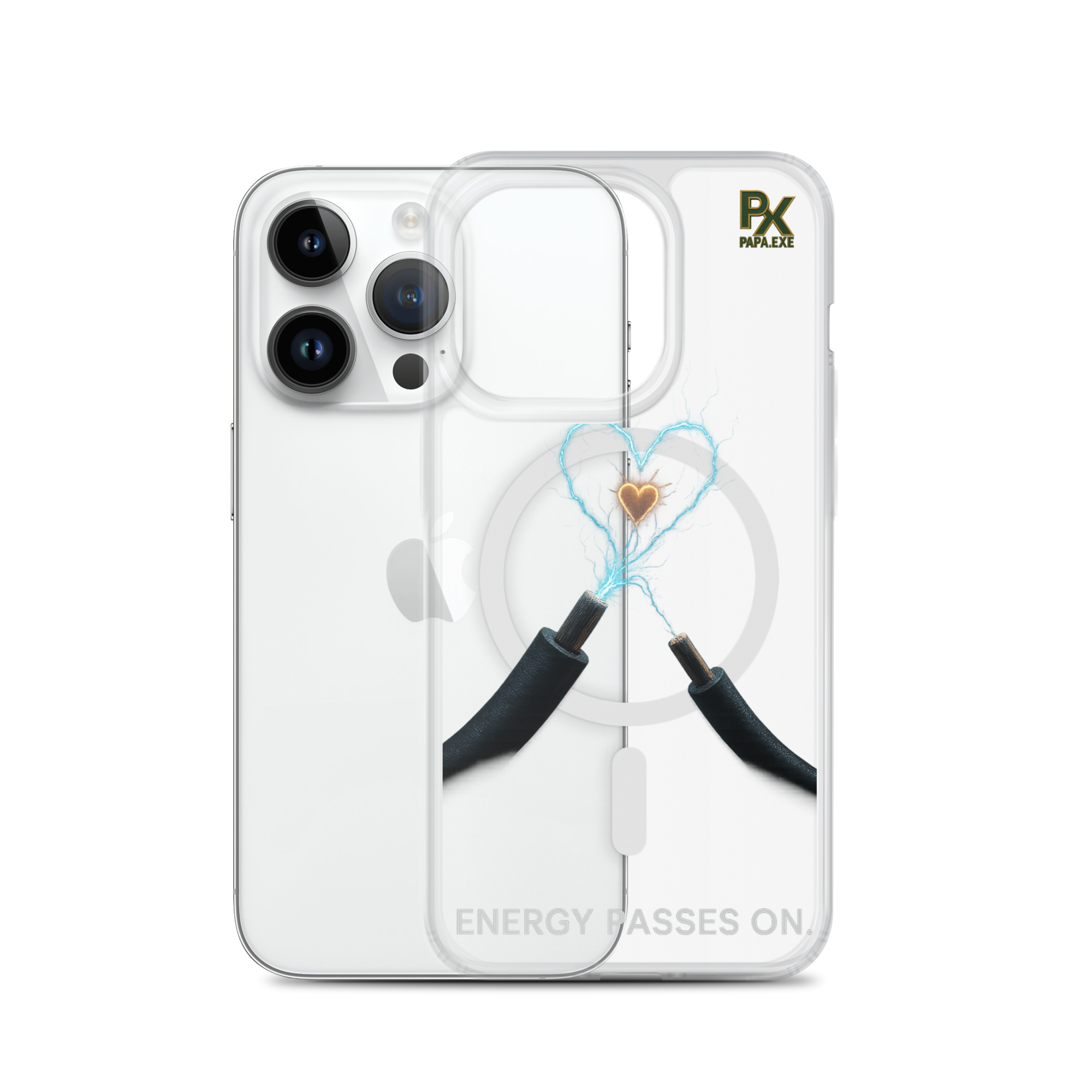 Transparente iPhone® Hülle mit MagSafe® | Bloodline Energy