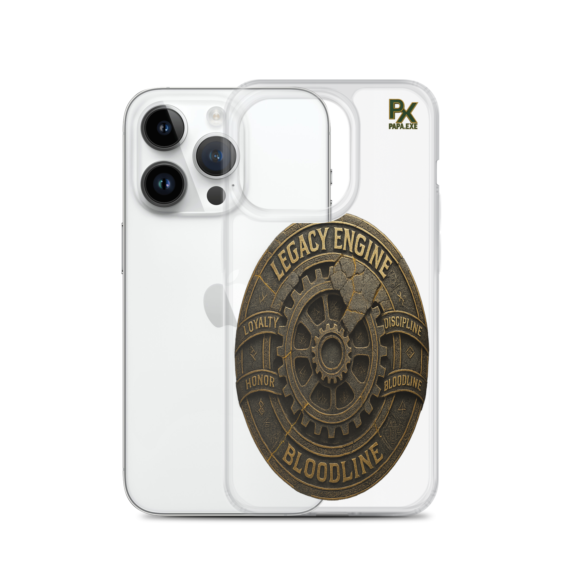 Transparente iPhone® Hülle mit MagSafe® | Bloodline Legacy Engine