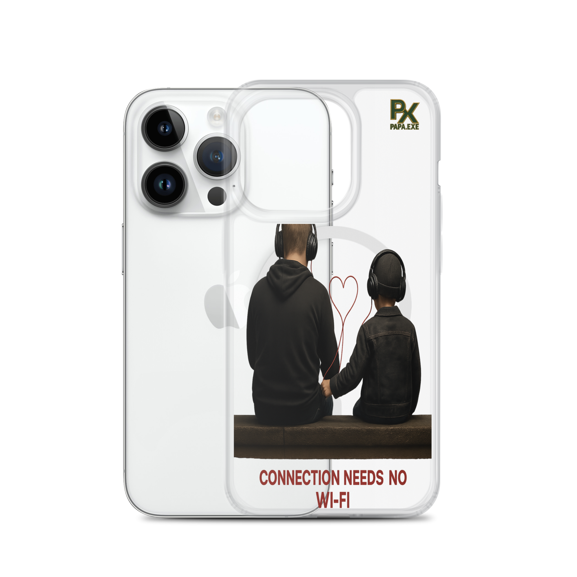 Transparente iPhone® Hülle mit MagSafe® | Bloodline Connection