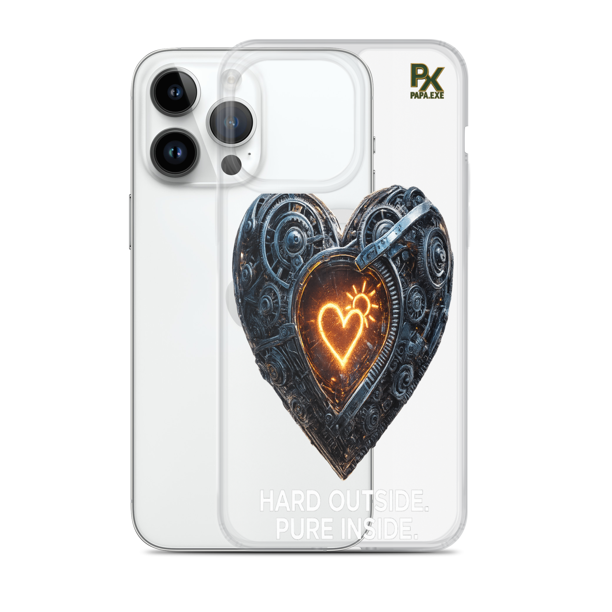 Transparente iPhone® Hülle mit MagSafe® | Bloodline Pure Inside