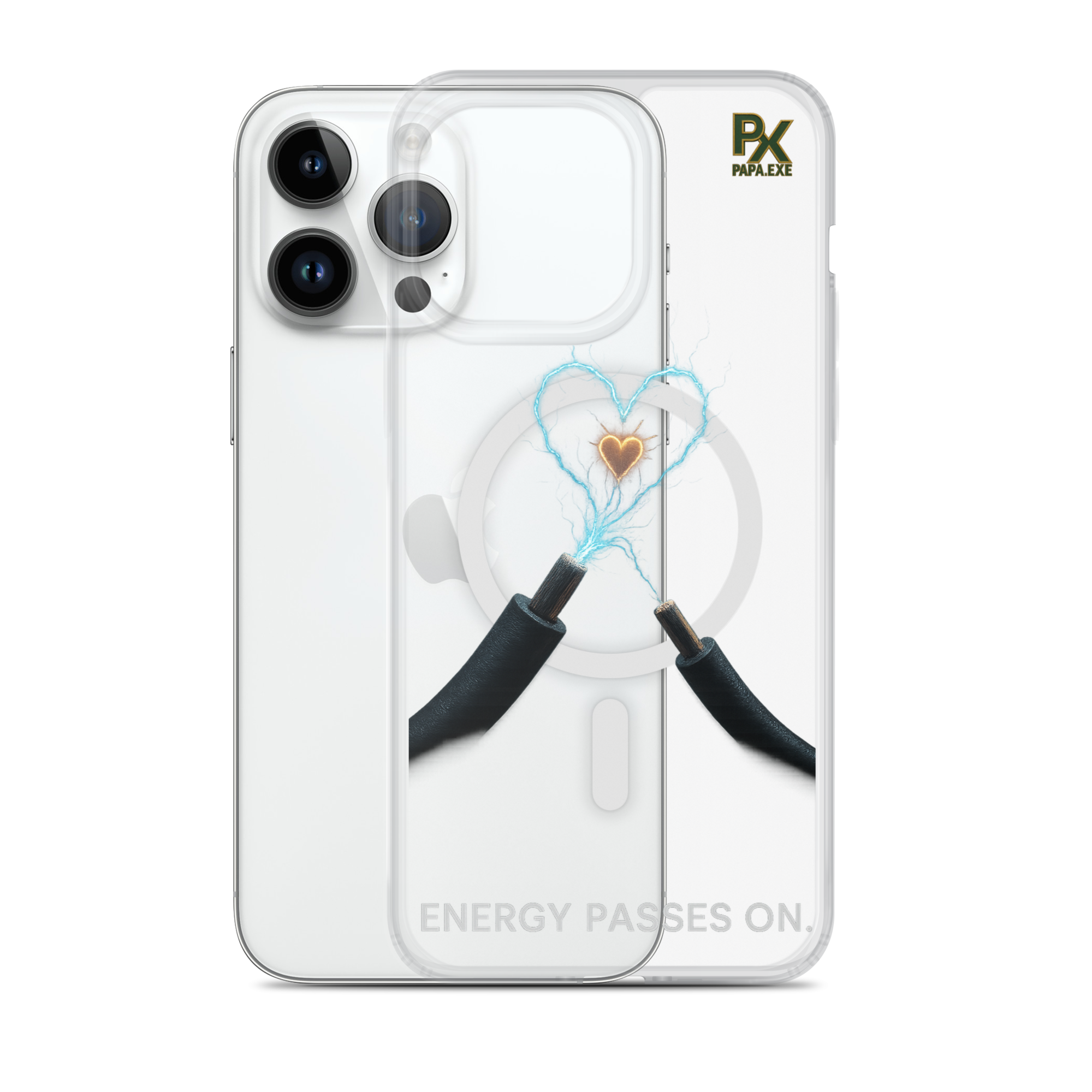 Transparente iPhone® Hülle mit MagSafe® | Bloodline Energy