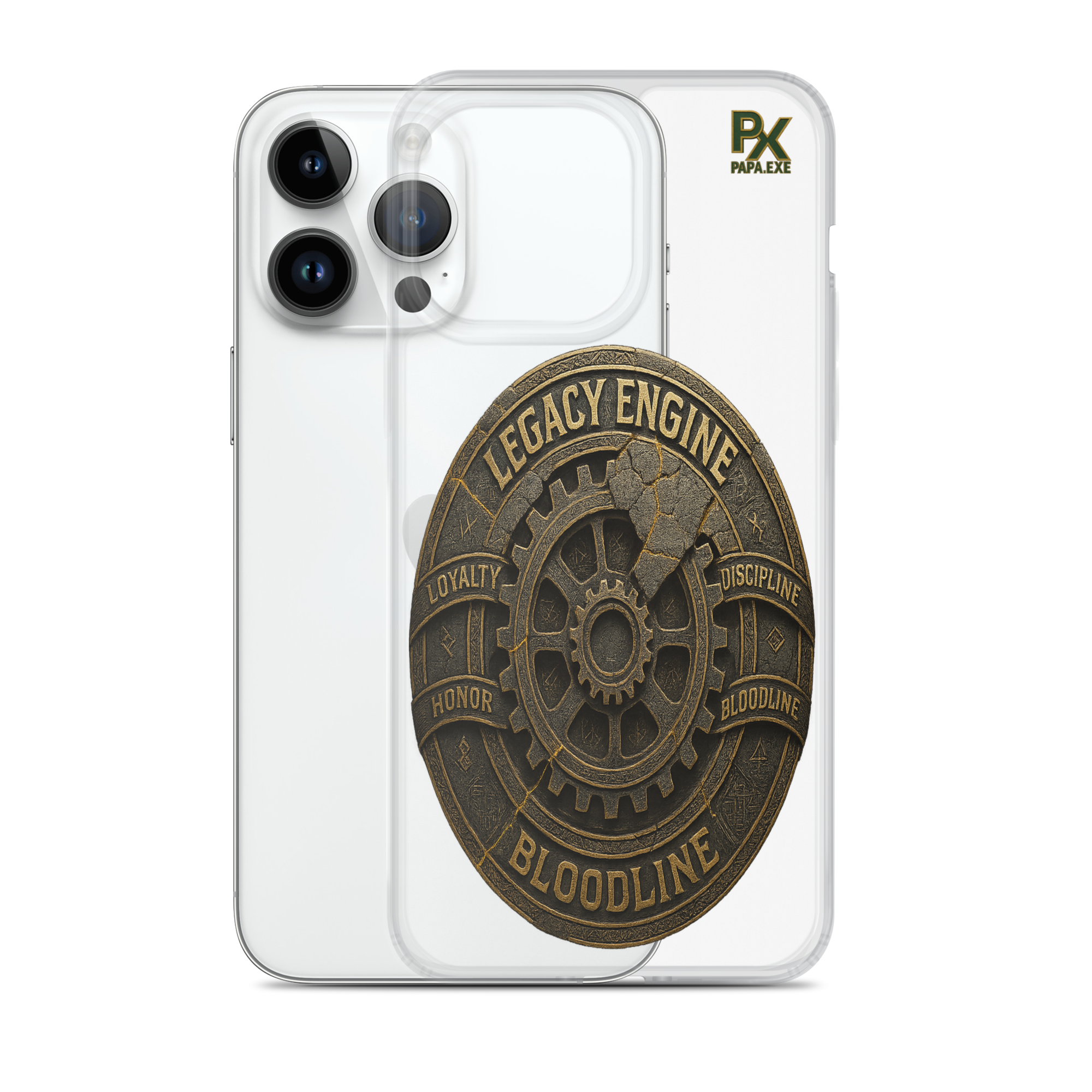 Transparente iPhone® Hülle mit MagSafe® | Bloodline Legacy Engine