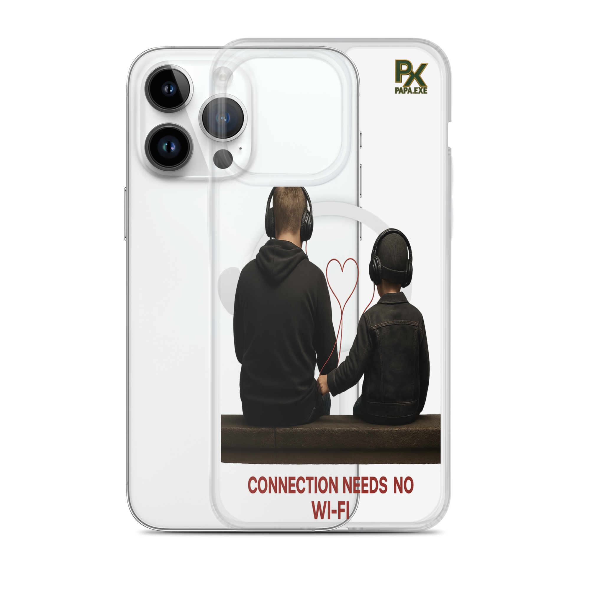 Transparente iPhone® Hülle mit MagSafe® | Bloodline Connection