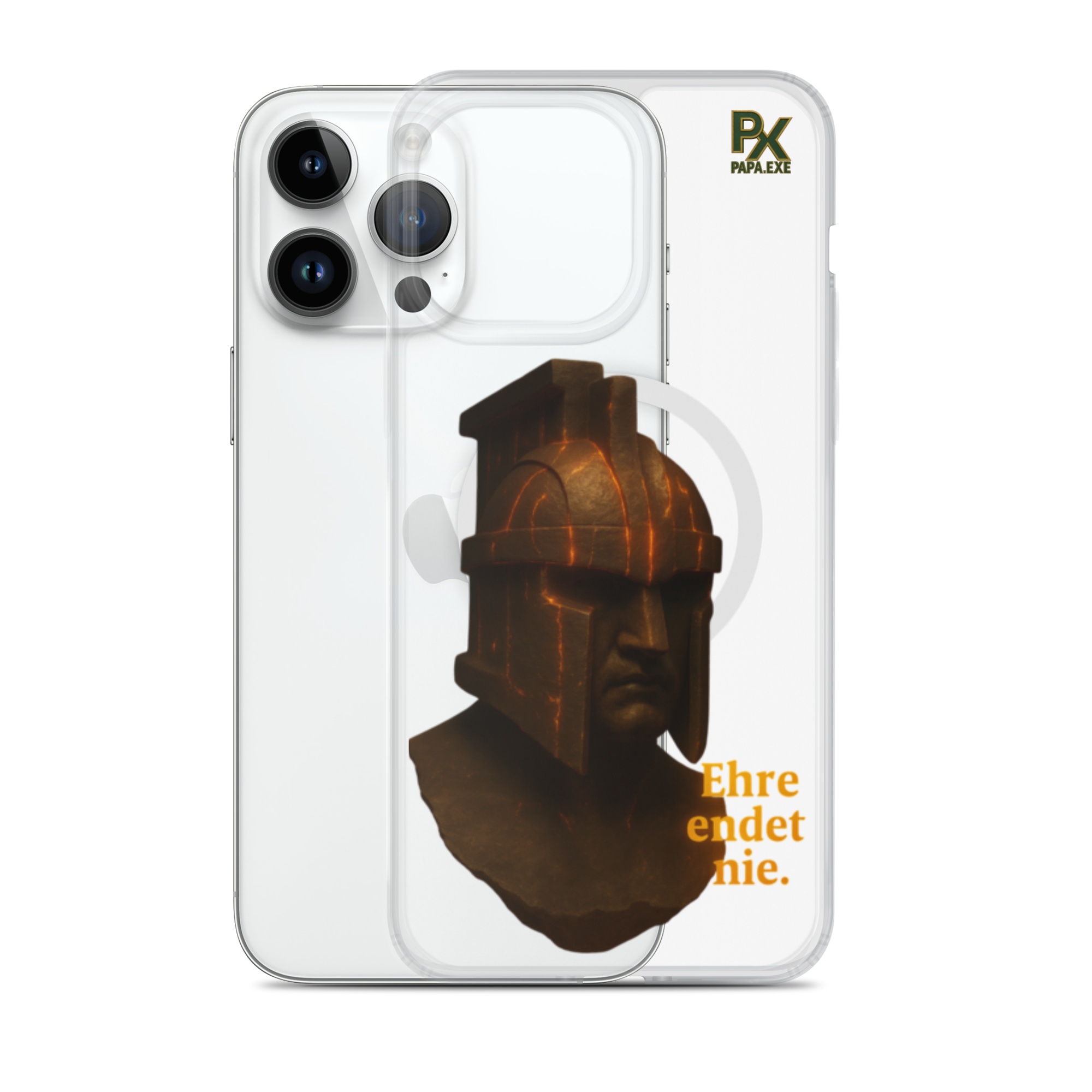 Transparente iPhone® Hülle mit MagSafe® | Bloodline Ehre
