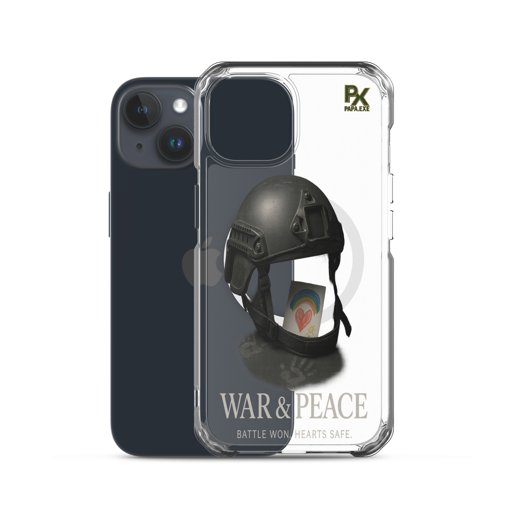 Transparente iPhone® Hülle mit MagSafe® | Bloodline War&Peace