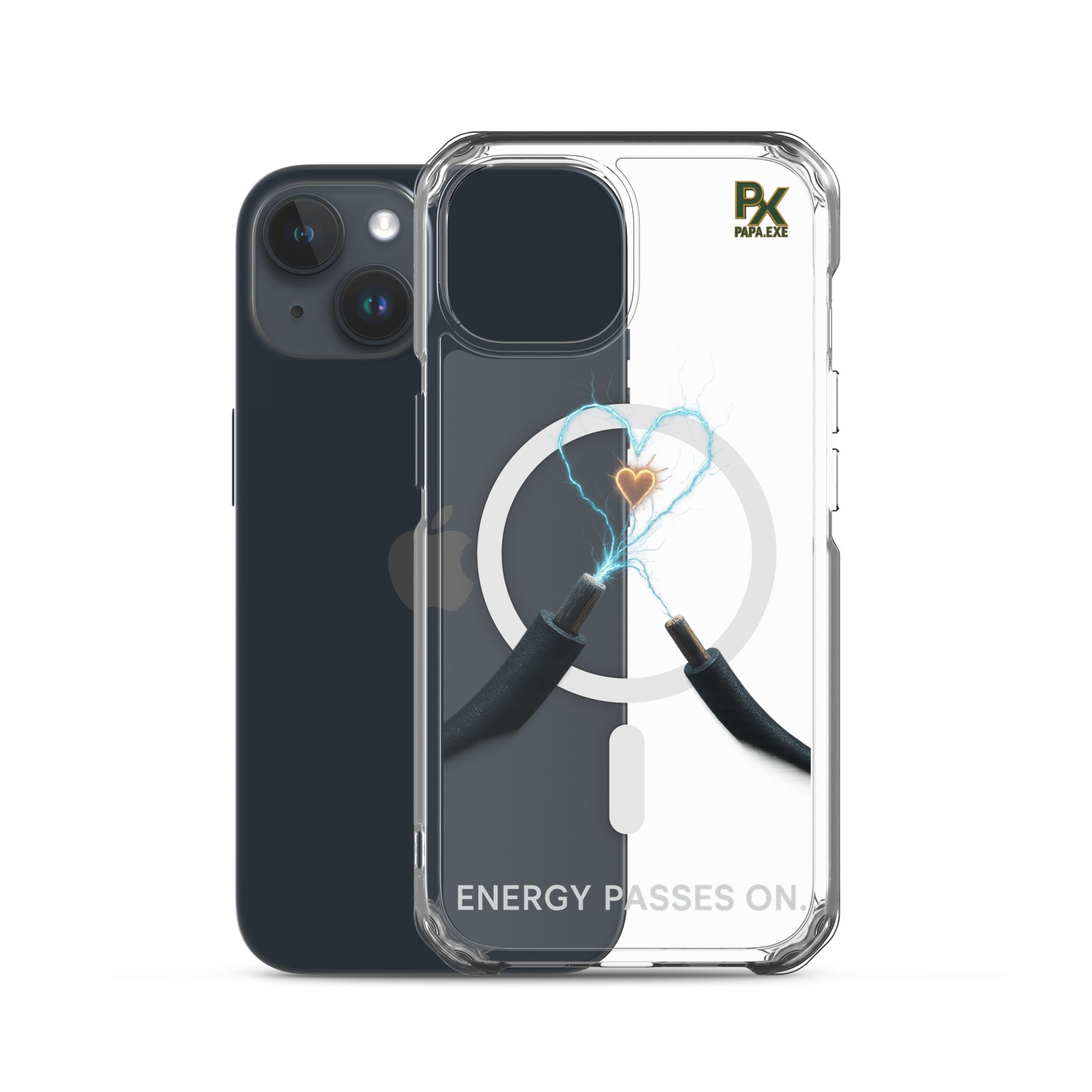 Transparente iPhone® Hülle mit MagSafe® | Bloodline Energy
