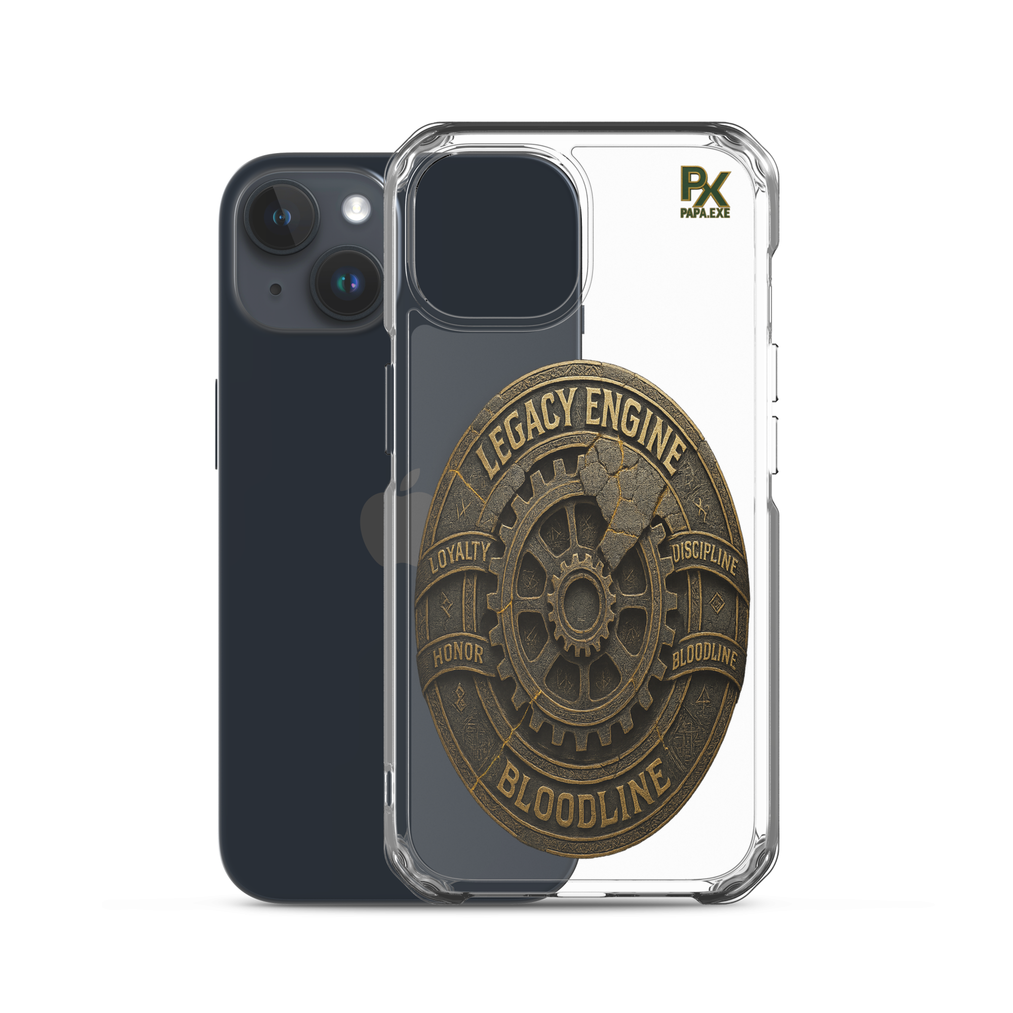 Transparente iPhone® Hülle mit MagSafe® | Bloodline Legacy Engine