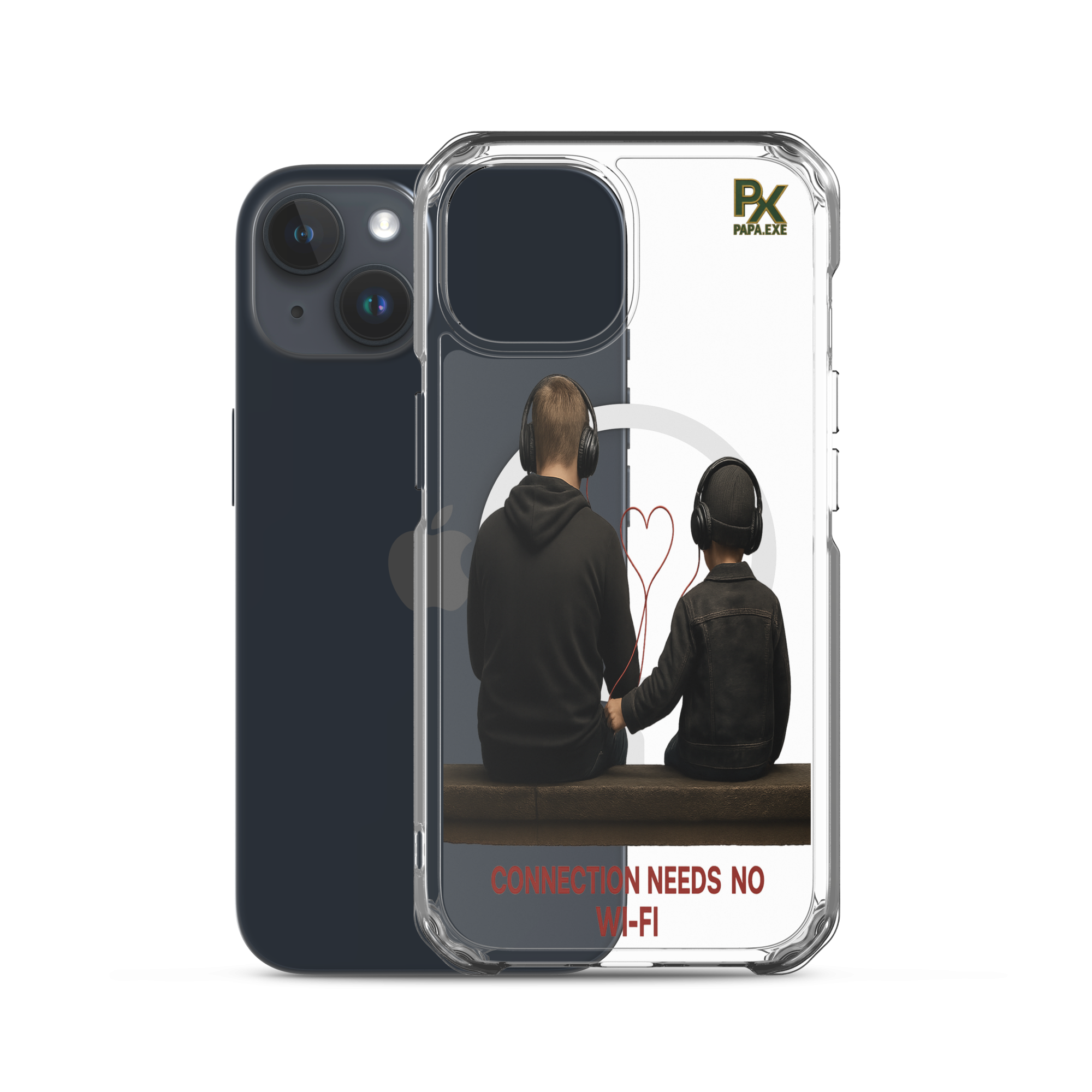 Transparente iPhone® Hülle mit MagSafe® | Bloodline Connection