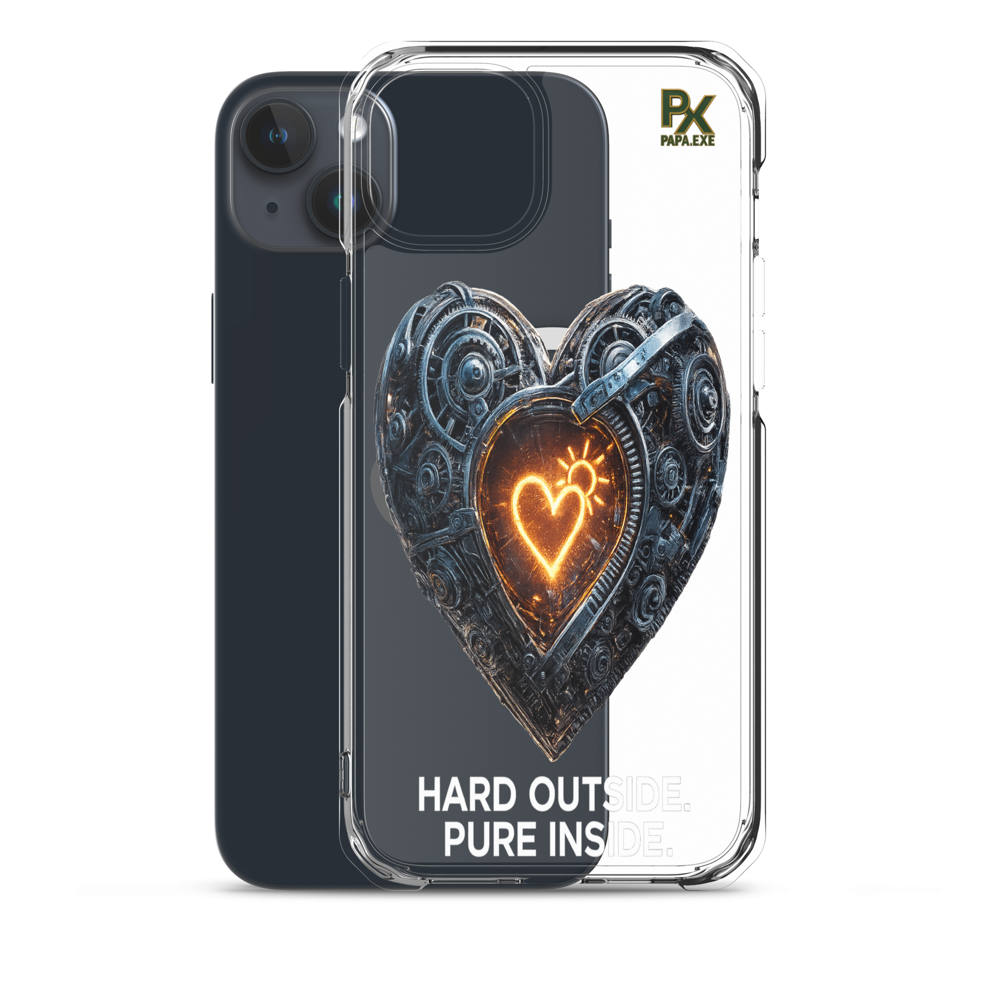 Transparente iPhone® Hülle mit MagSafe® | Bloodline Pure Inside