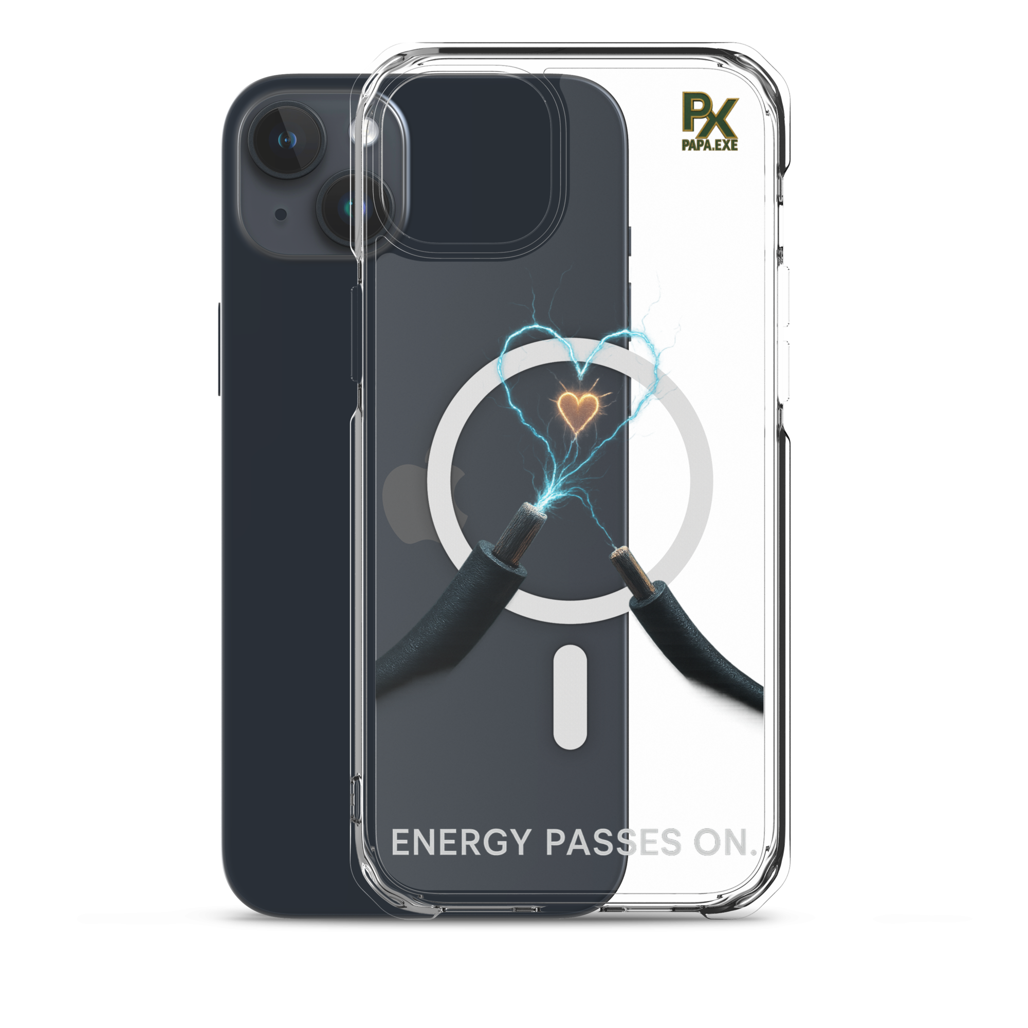 Transparente iPhone® Hülle mit MagSafe® | Bloodline Energy