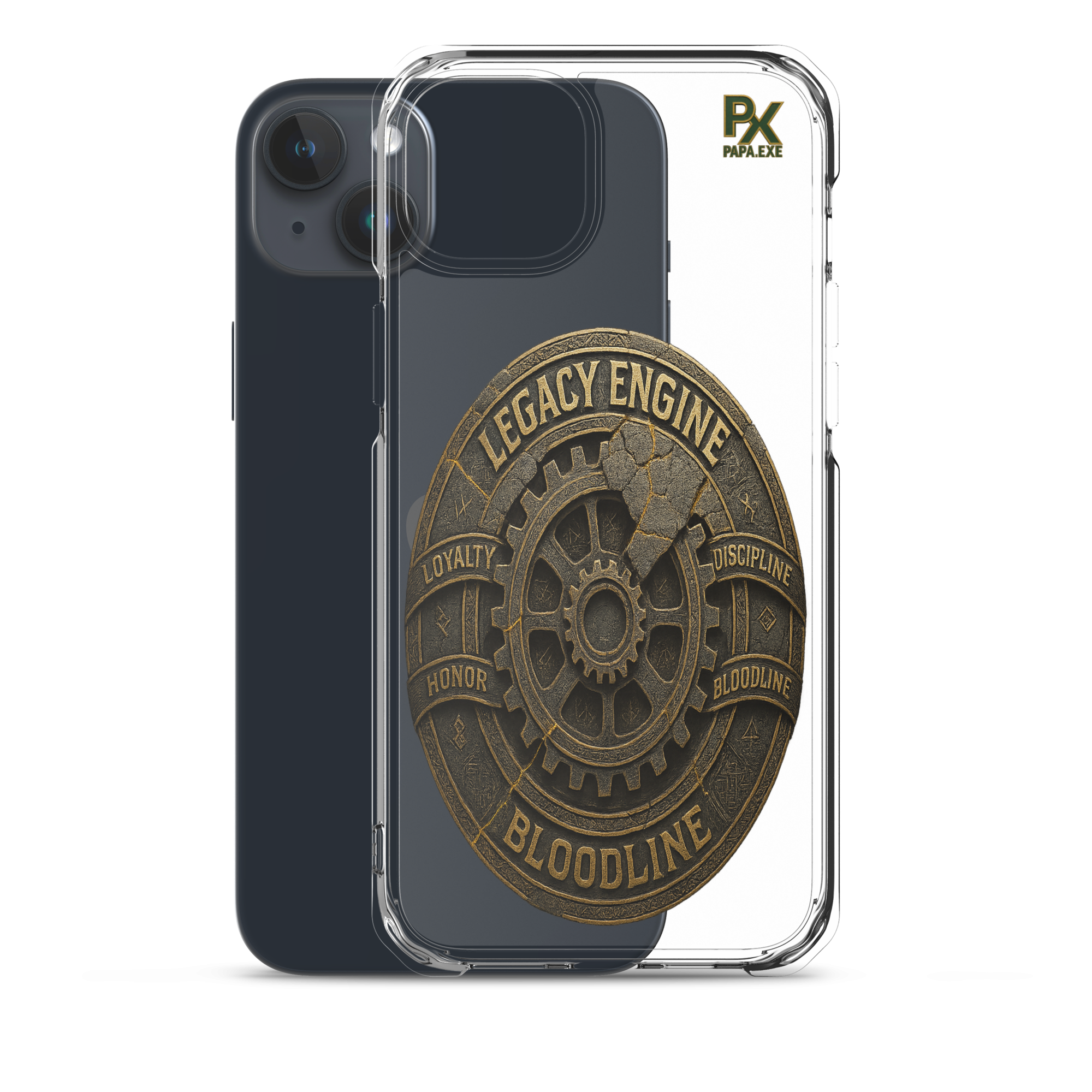 Transparente iPhone® Hülle mit MagSafe® | Bloodline Legacy Engine