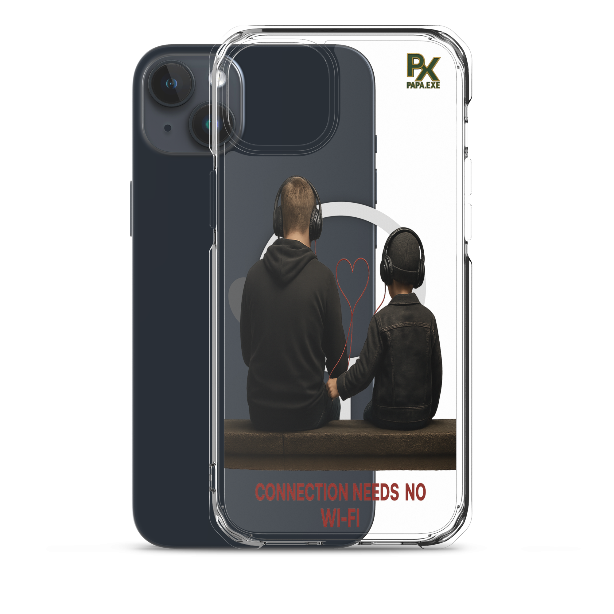 Transparente iPhone® Hülle mit MagSafe® | Bloodline Connection