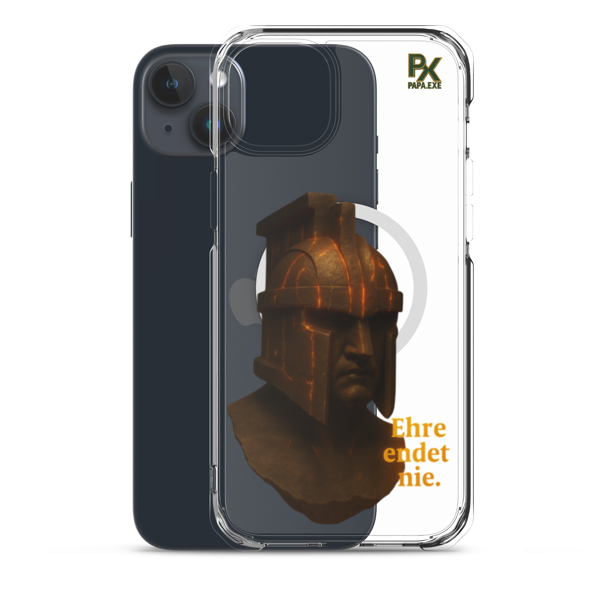Transparente iPhone® Hülle mit MagSafe® | Bloodline Ehre