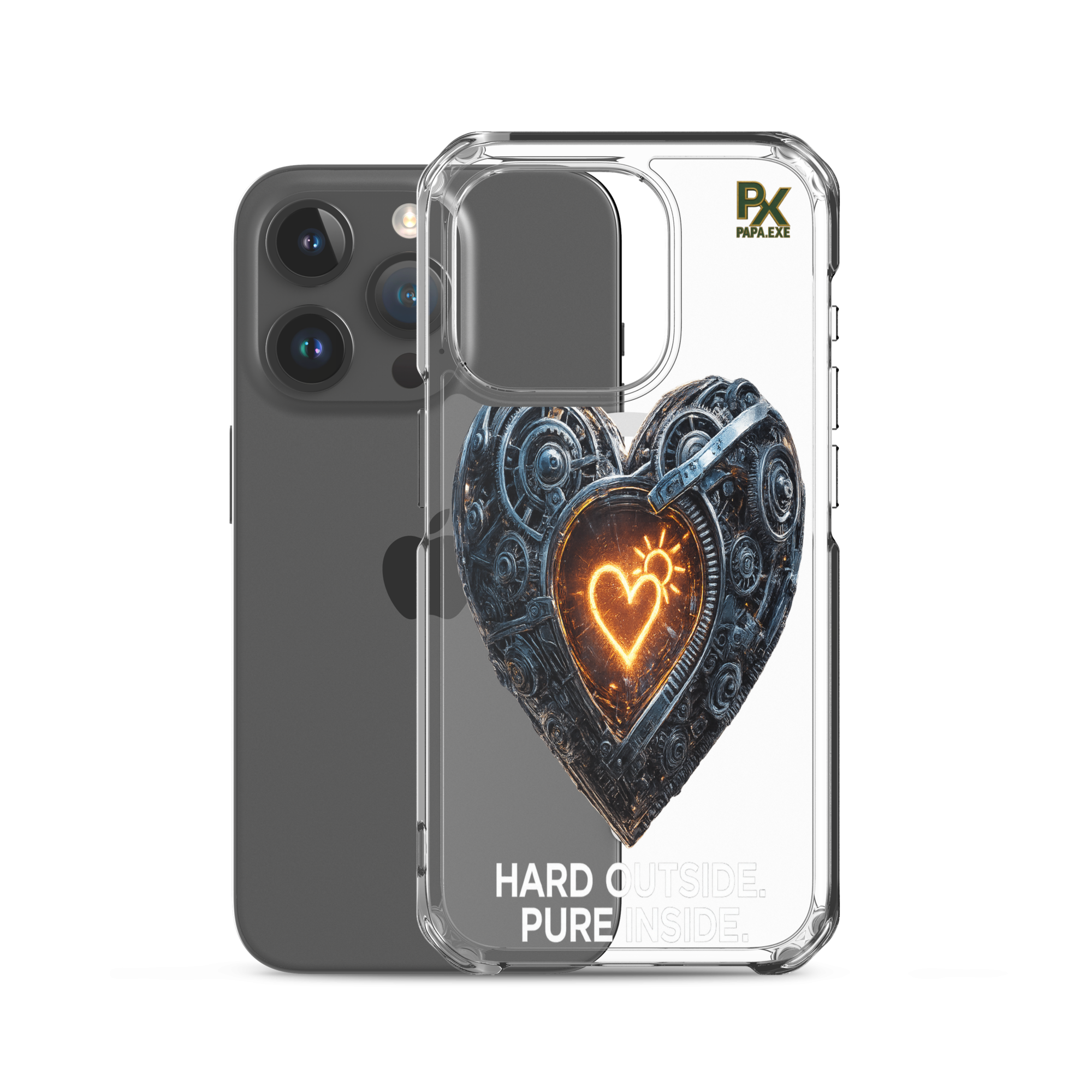 Transparente iPhone® Hülle mit MagSafe® | Bloodline Pure Inside