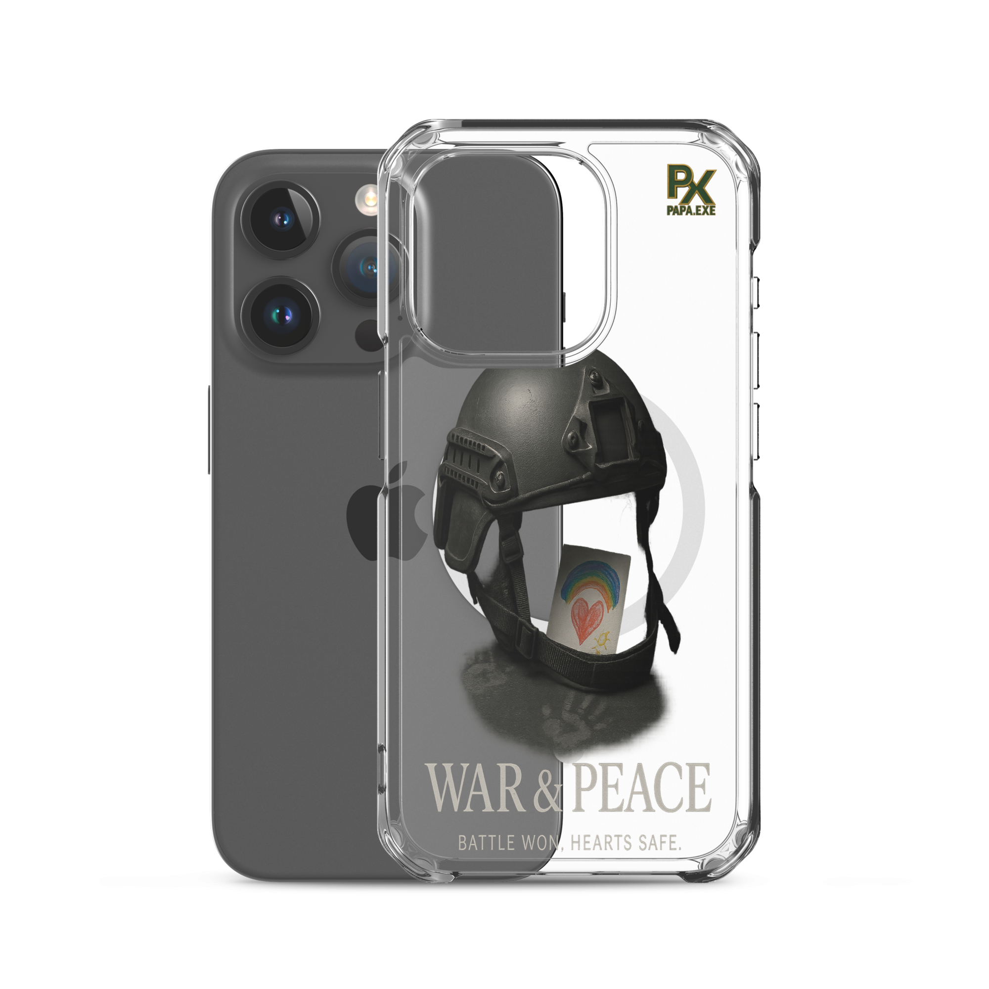 Transparente iPhone® Hülle mit MagSafe® | Bloodline War&Peace