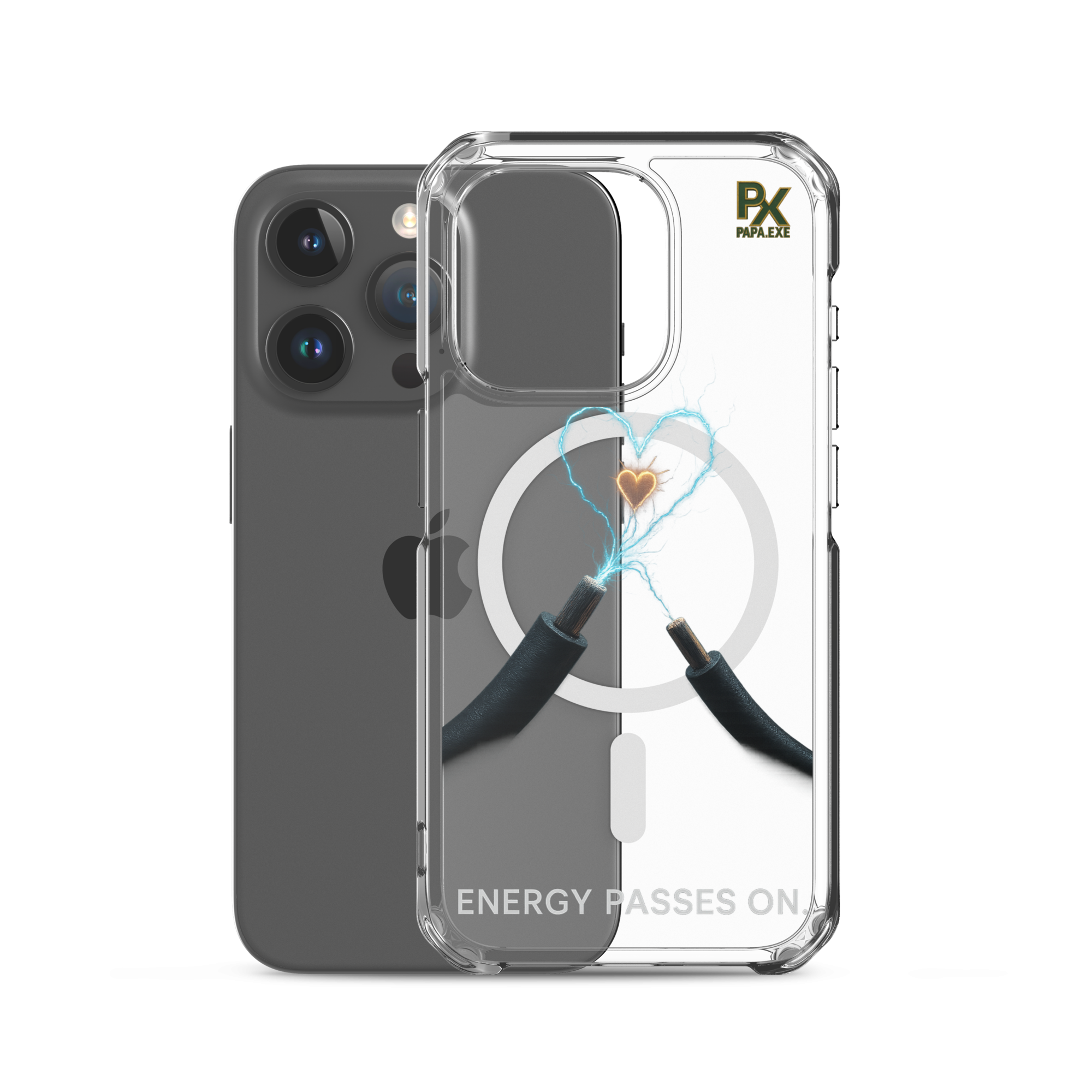 Transparente iPhone® Hülle mit MagSafe® | Bloodline Energy