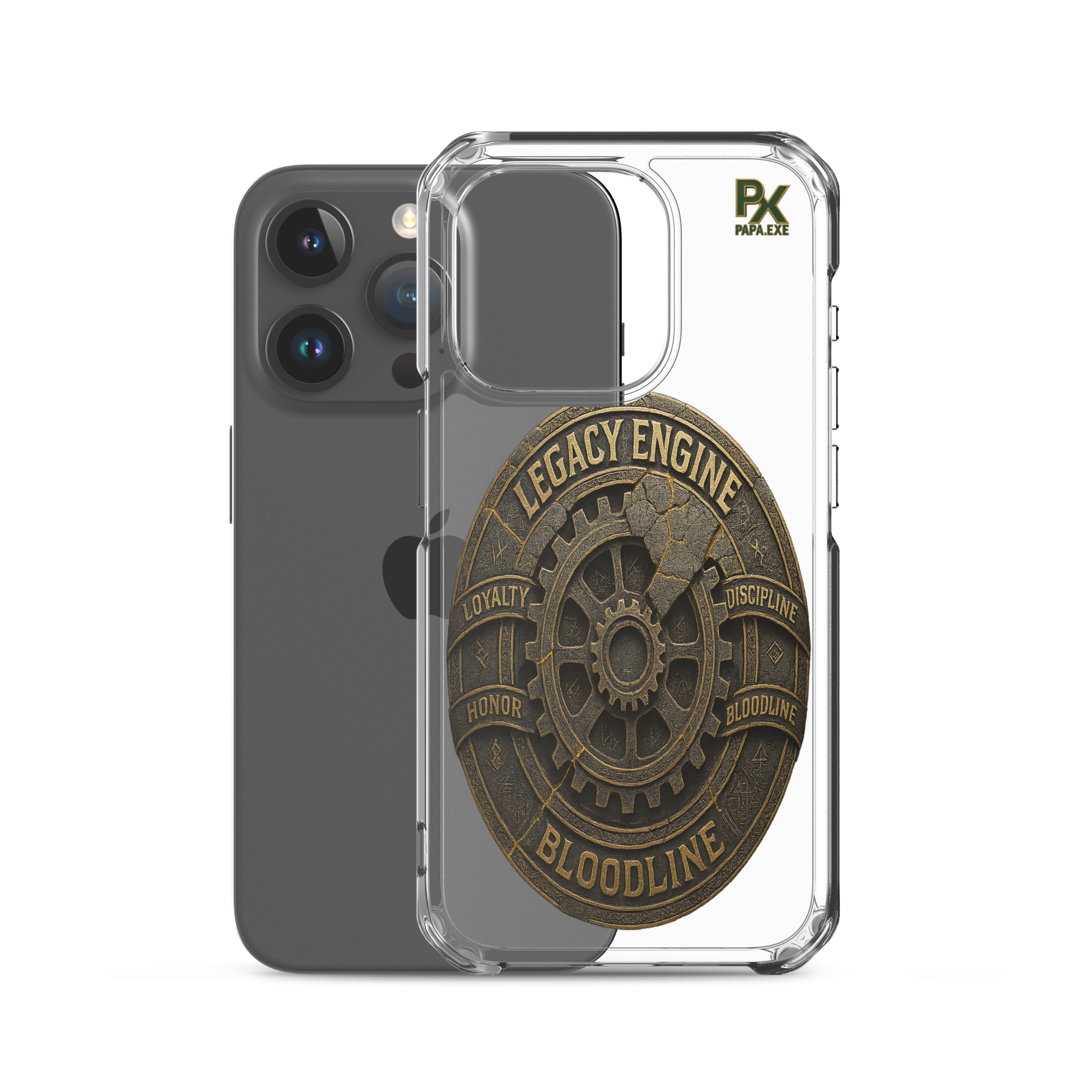 Transparente iPhone® Hülle mit MagSafe® | Bloodline Legacy Engine