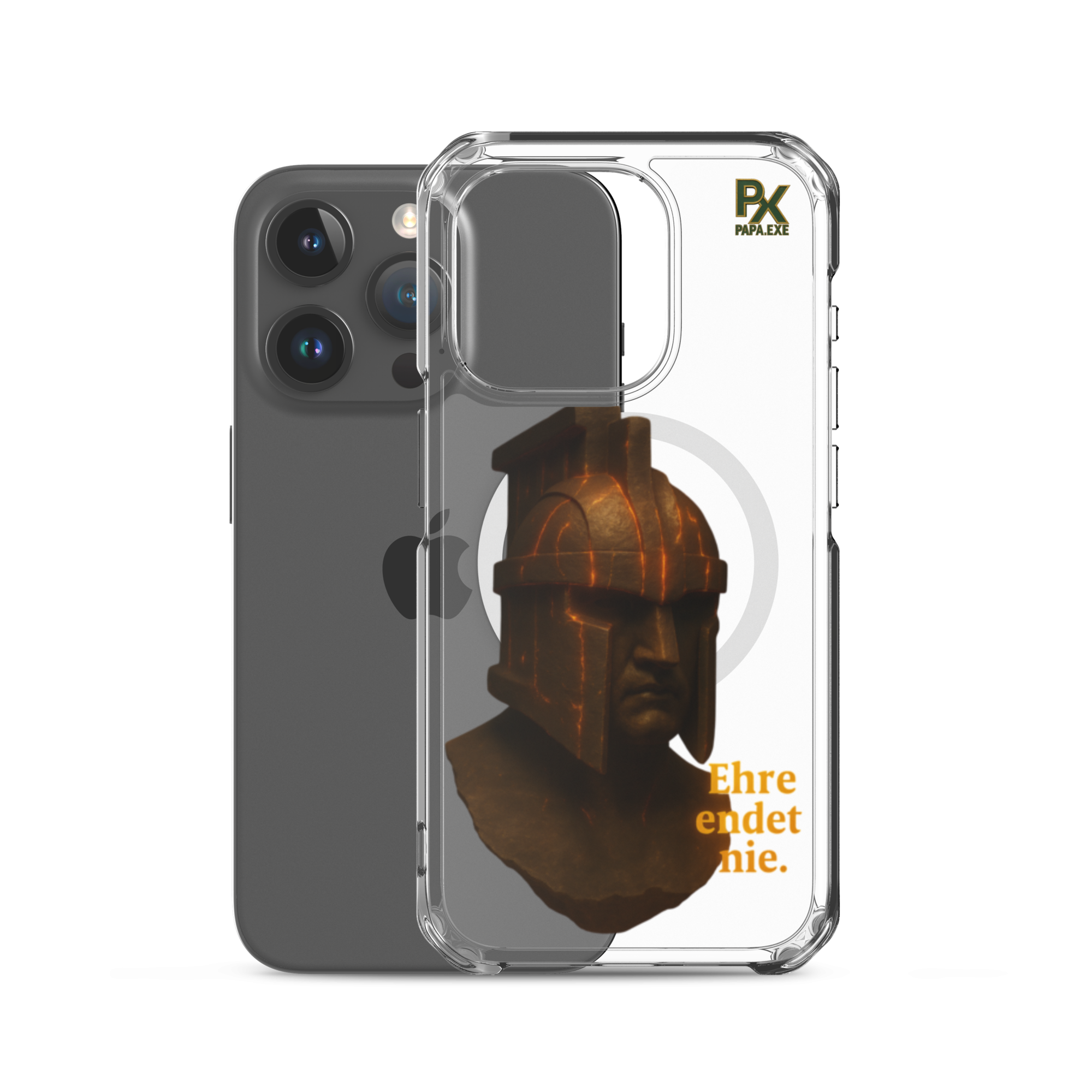Transparente iPhone® Hülle mit MagSafe® | Bloodline Ehre