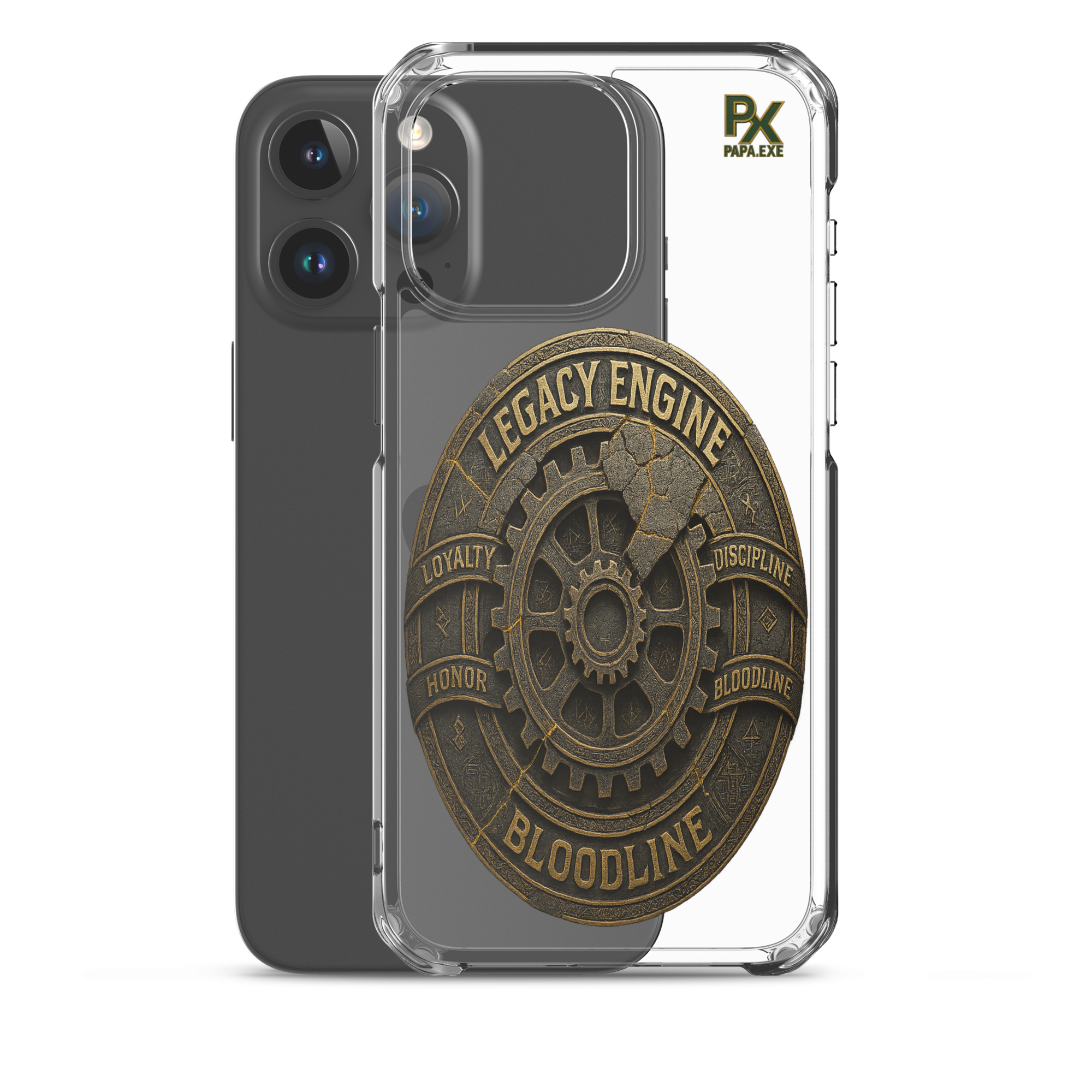 Transparente iPhone® Hülle mit MagSafe® | Bloodline Legacy Engine