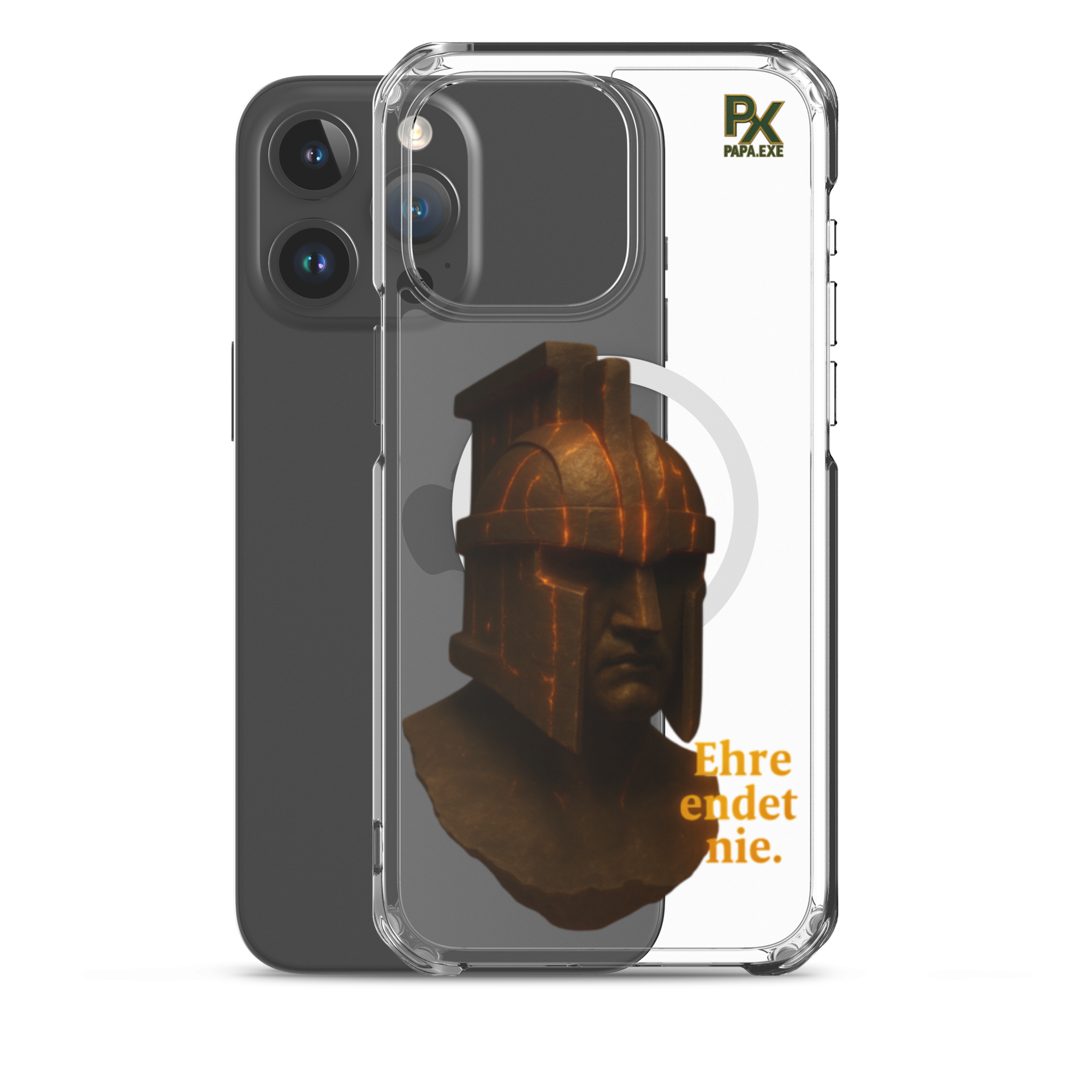 Transparente iPhone® Hülle mit MagSafe® | Bloodline Ehre