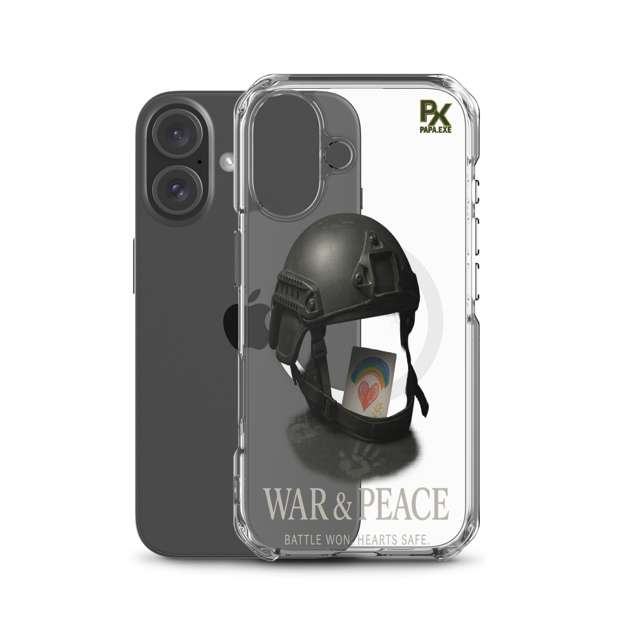 Transparente iPhone® Hülle mit MagSafe® | Bloodline War&Peace