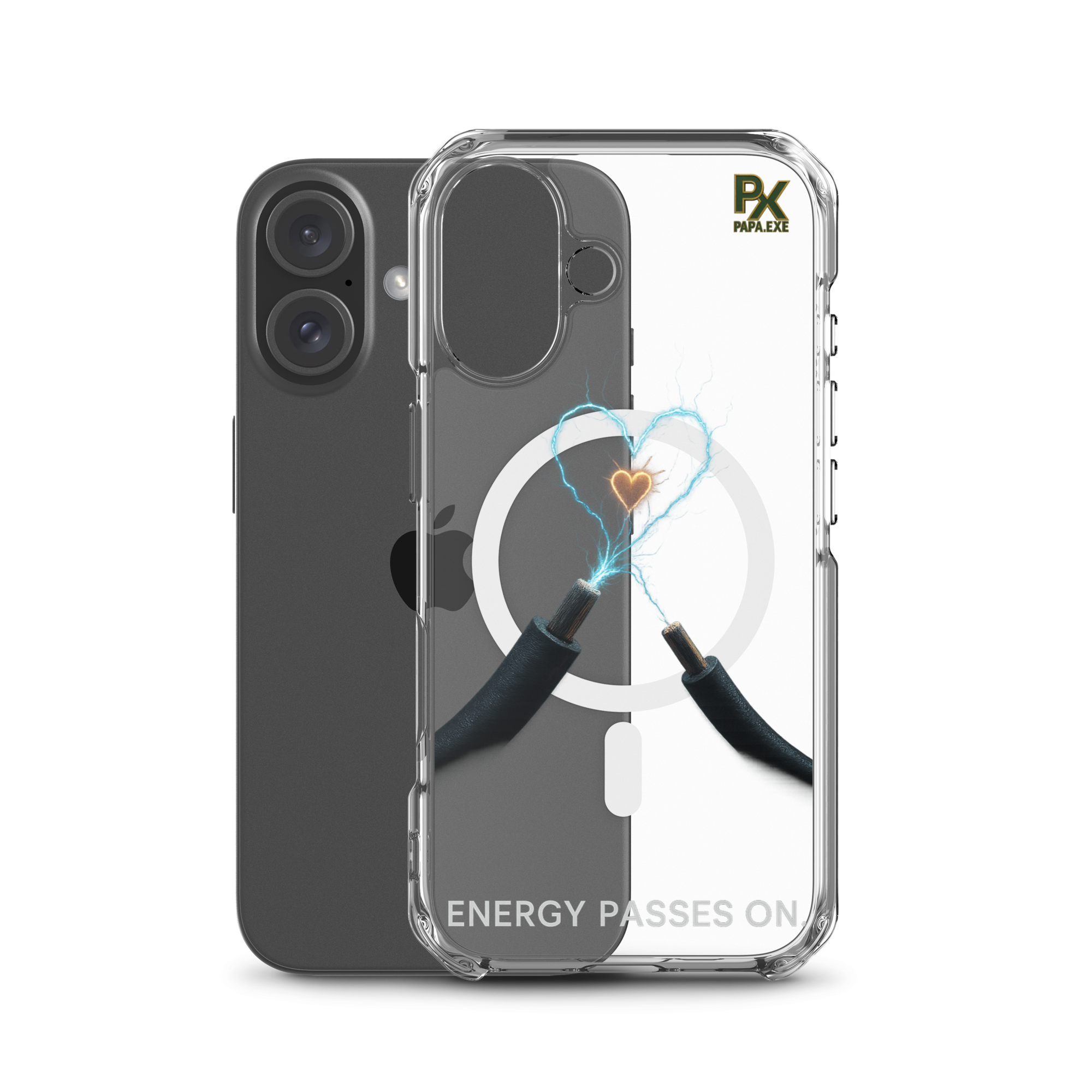 Transparente iPhone® Hülle mit MagSafe® | Bloodline Energy