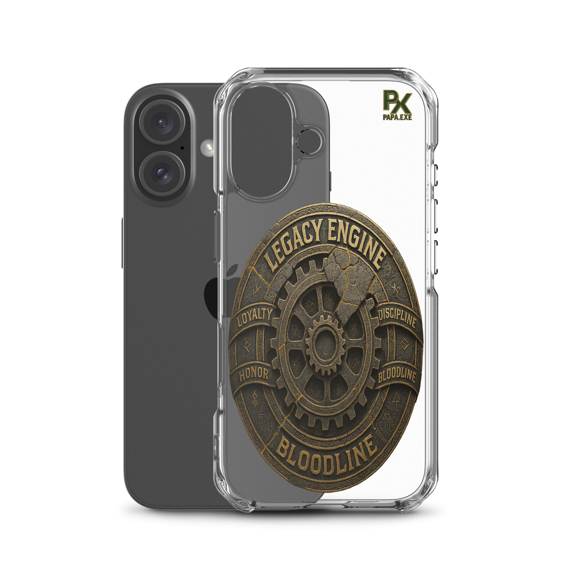 Transparente iPhone® Hülle mit MagSafe® | Bloodline Legacy Engine