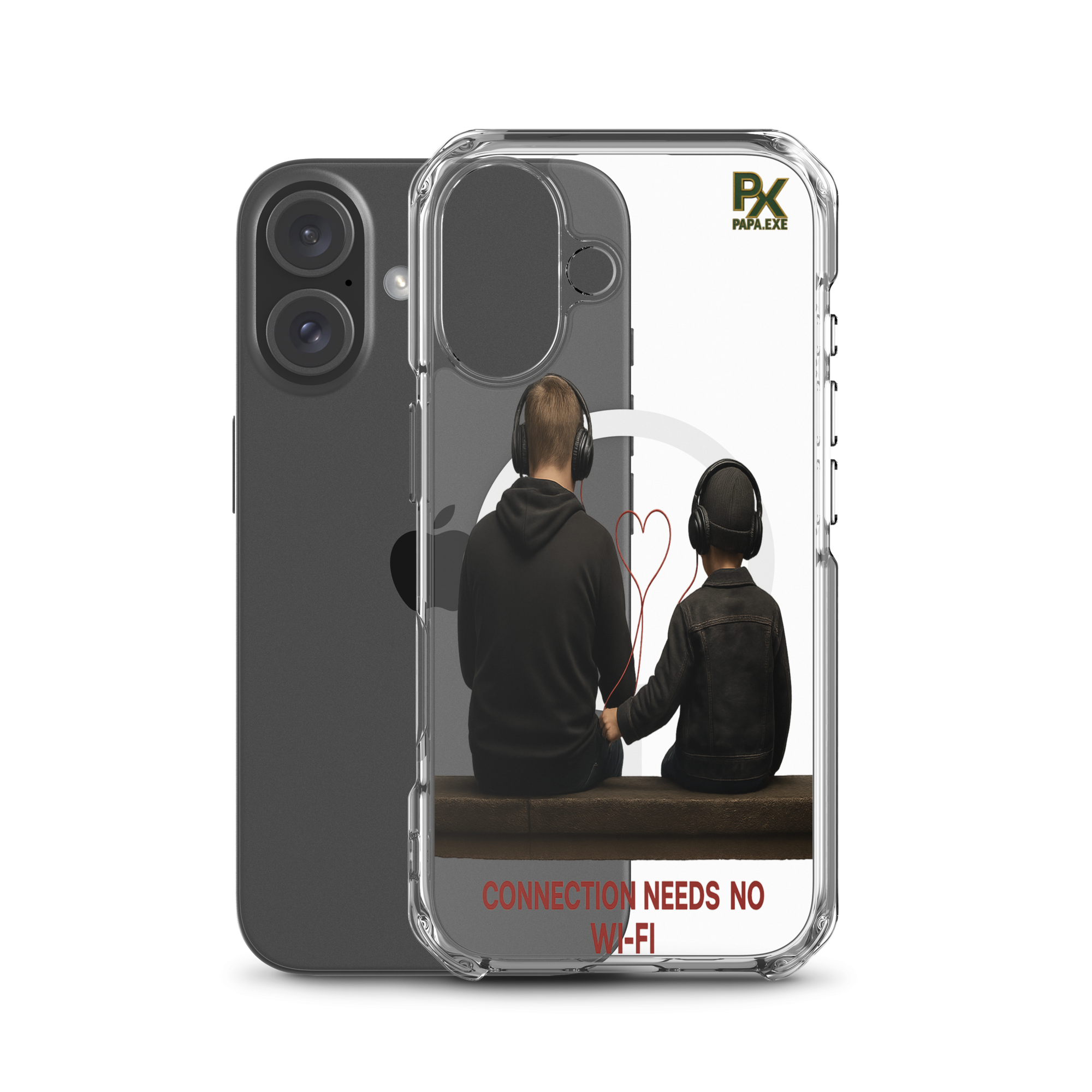 Transparente iPhone® Hülle mit MagSafe® | Bloodline Connection