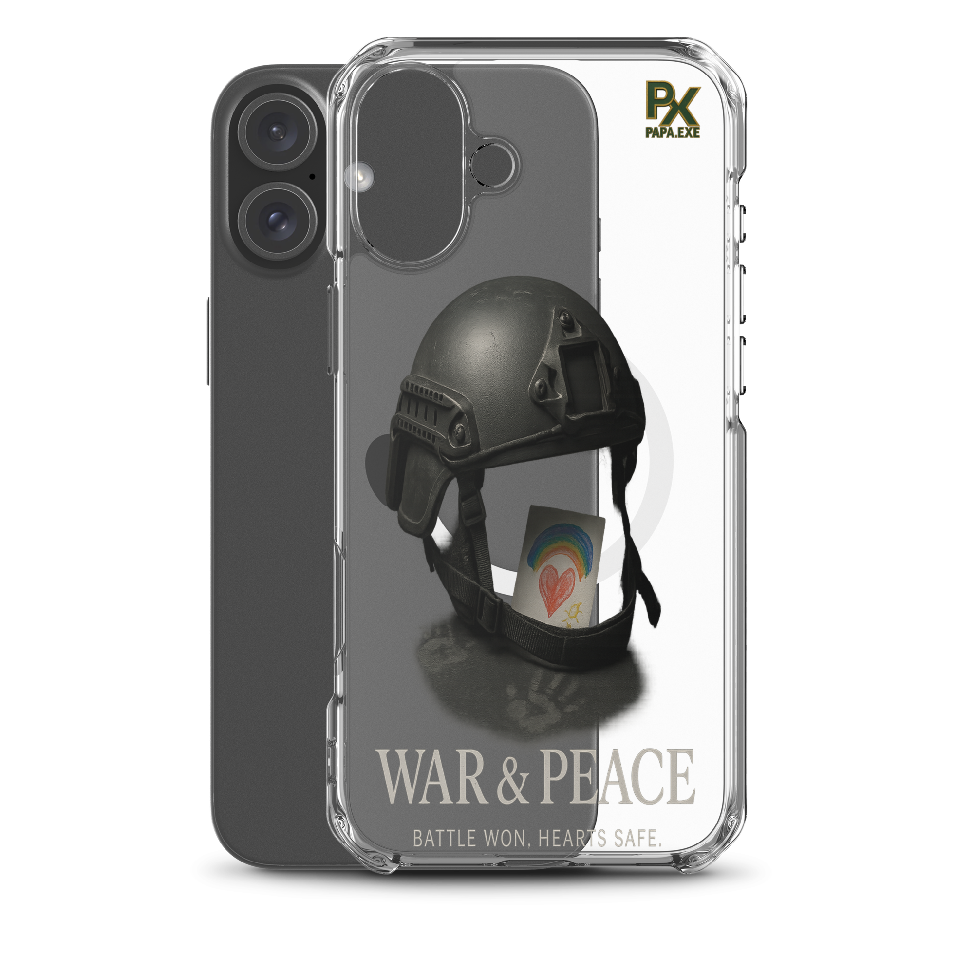 Transparente iPhone® Hülle mit MagSafe® | Bloodline War&Peace