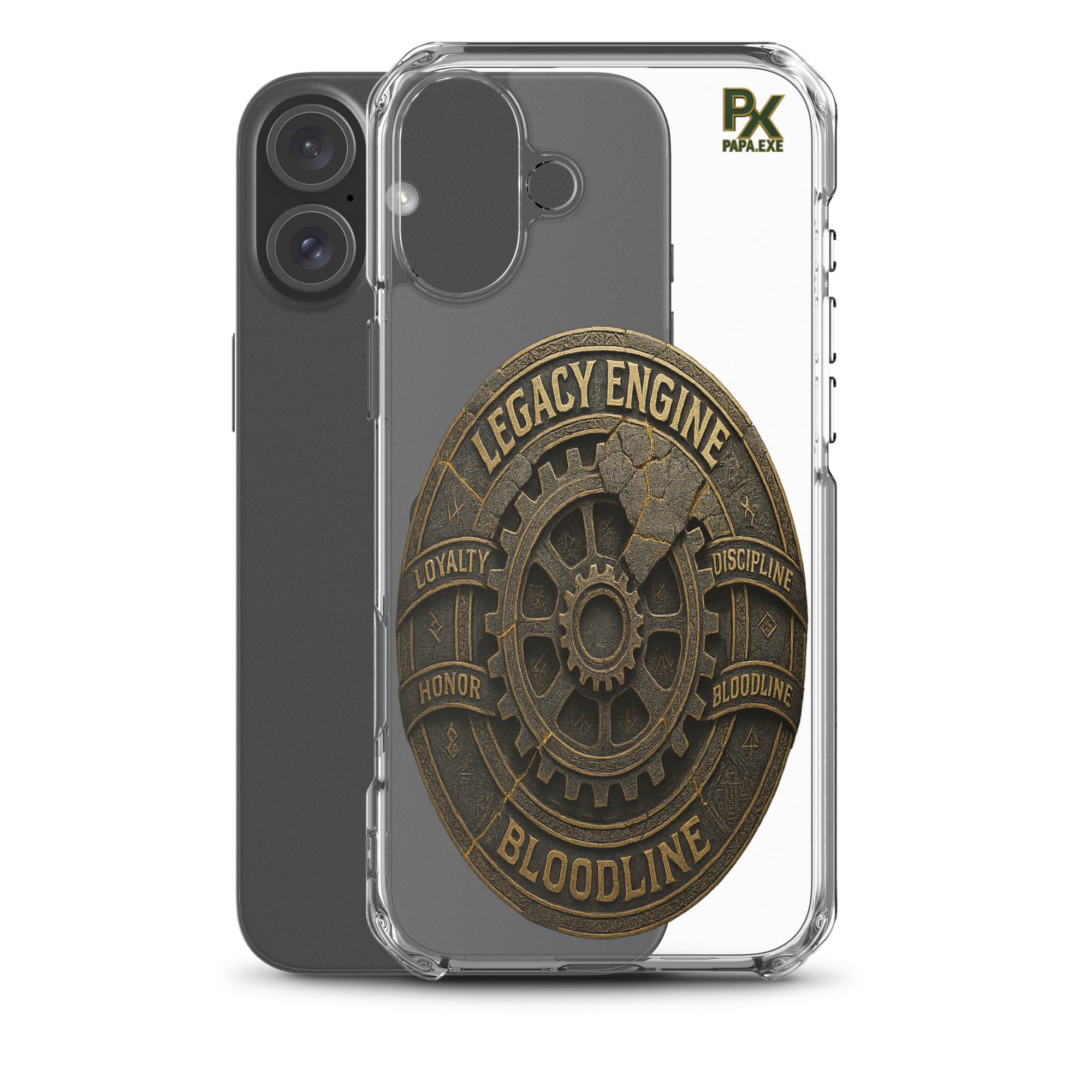 Transparente iPhone® Hülle mit MagSafe® | Bloodline Legacy Engine