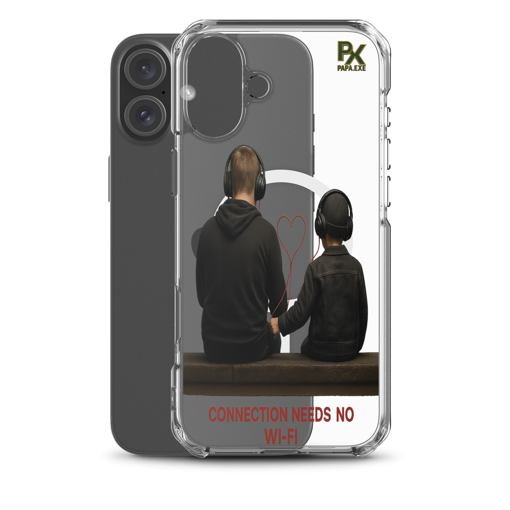 Transparente iPhone® Hülle mit MagSafe® | Bloodline Connection