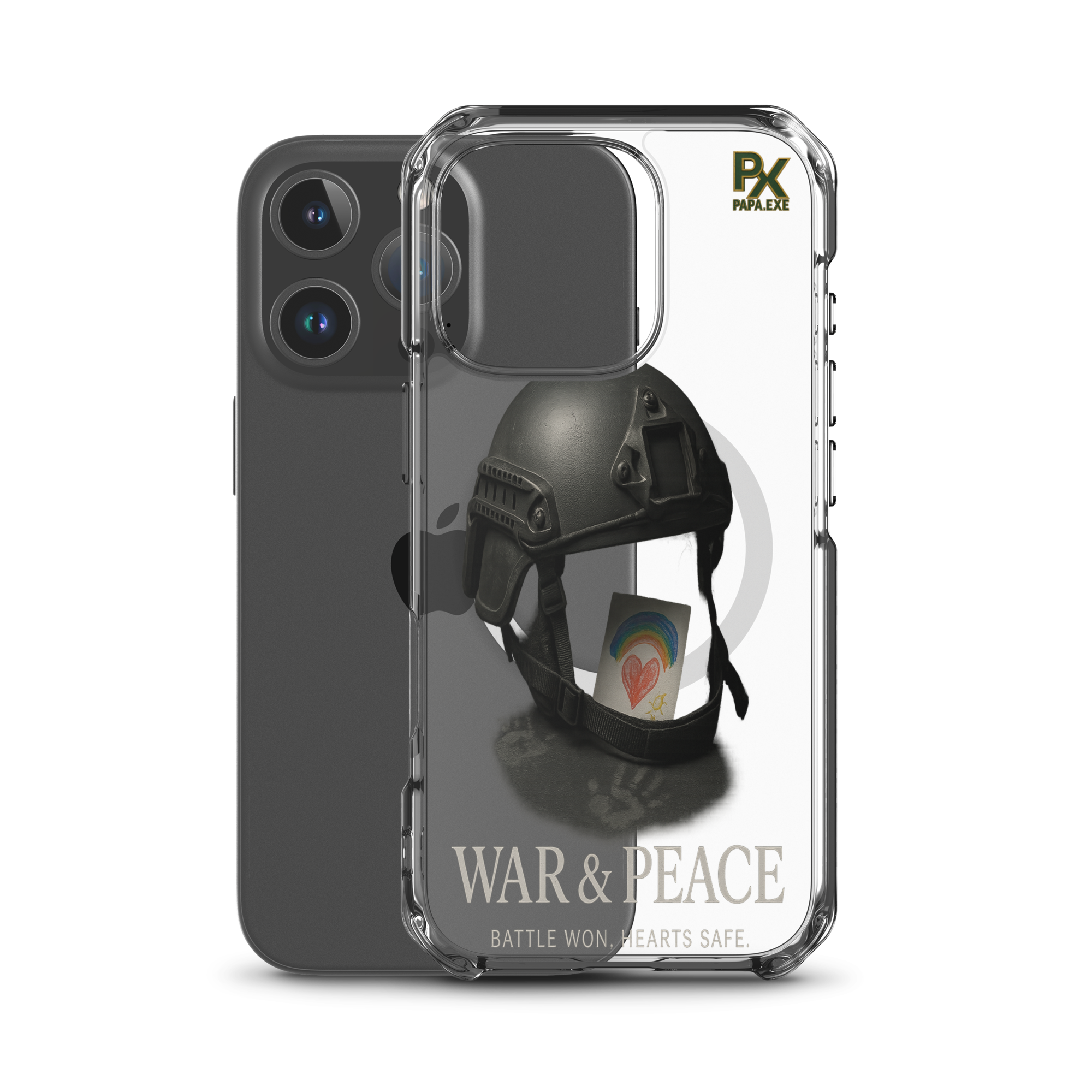 Transparente iPhone® Hülle mit MagSafe® | Bloodline War&Peace