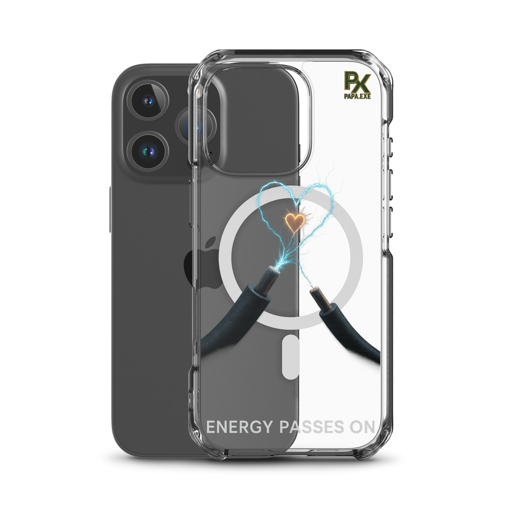 Transparente iPhone® Hülle mit MagSafe® | Bloodline Energy